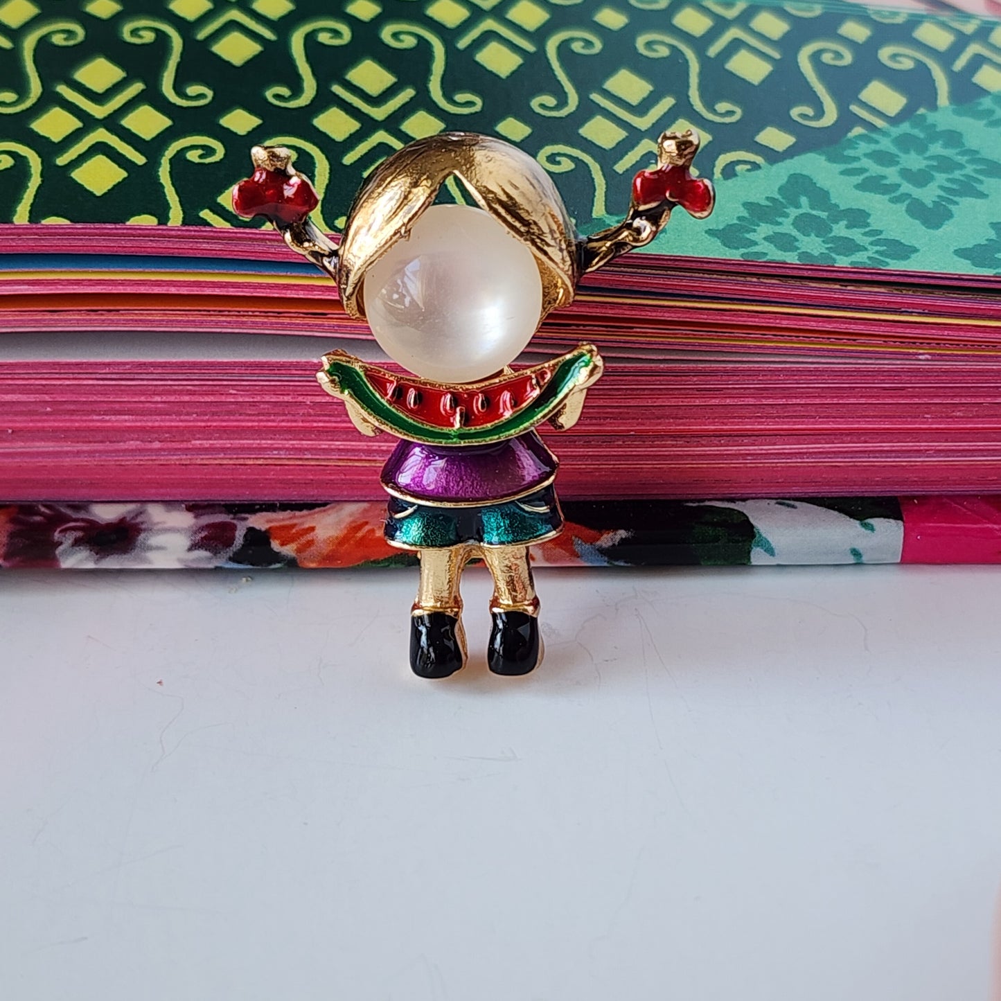The Picnic Club Brooch