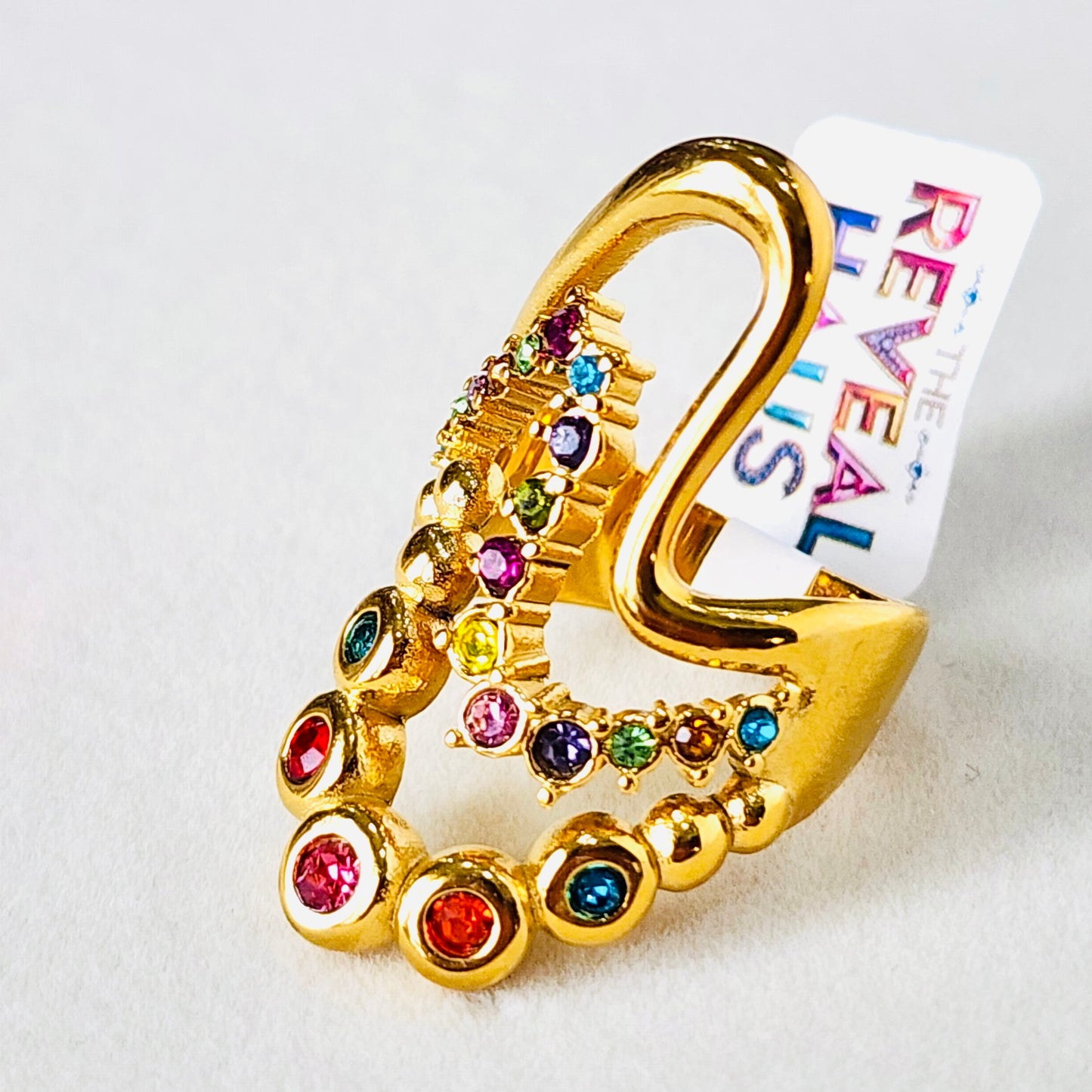 The Armor- Ring Multi gemstones