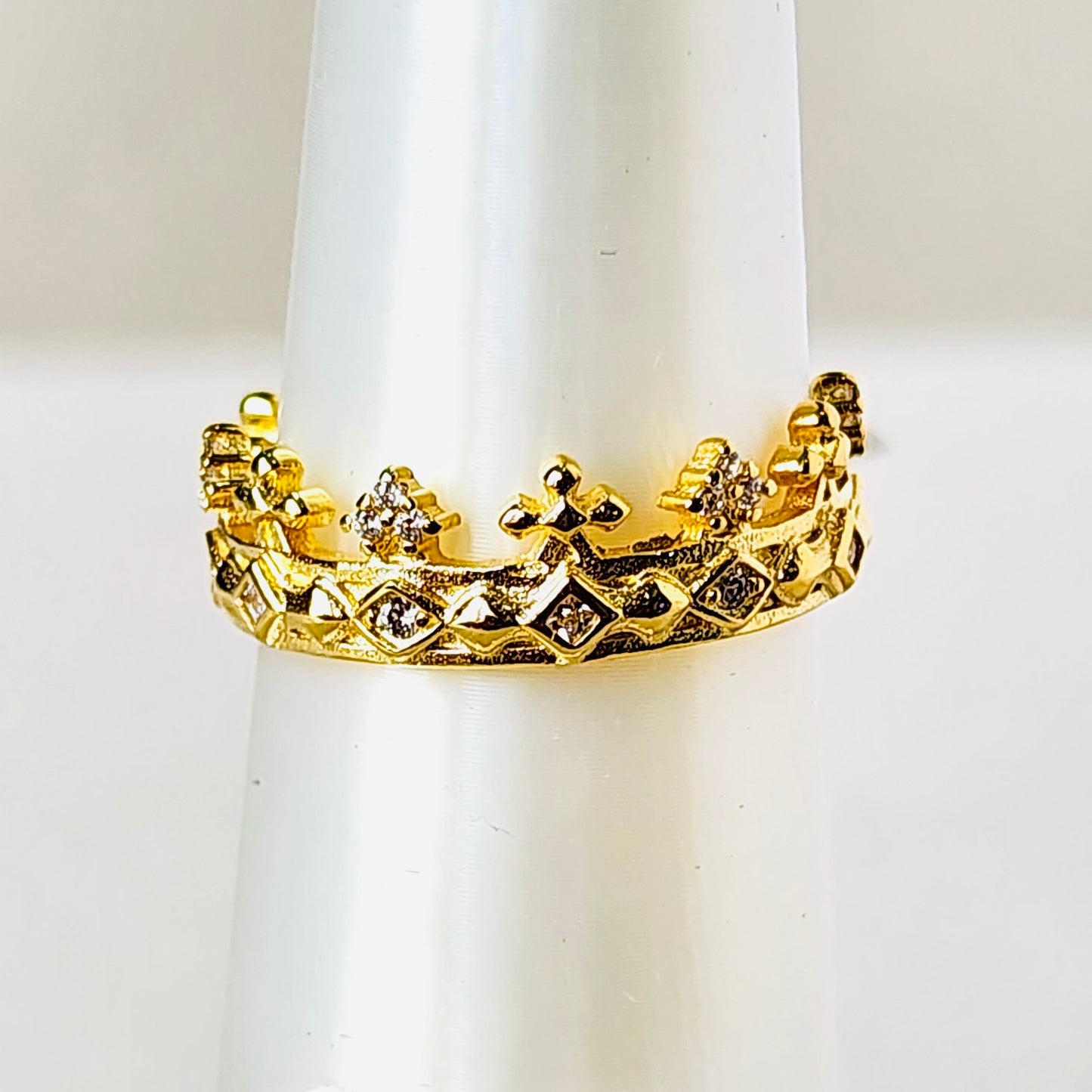 Crowned In Light- Sterling Gold Vermeil