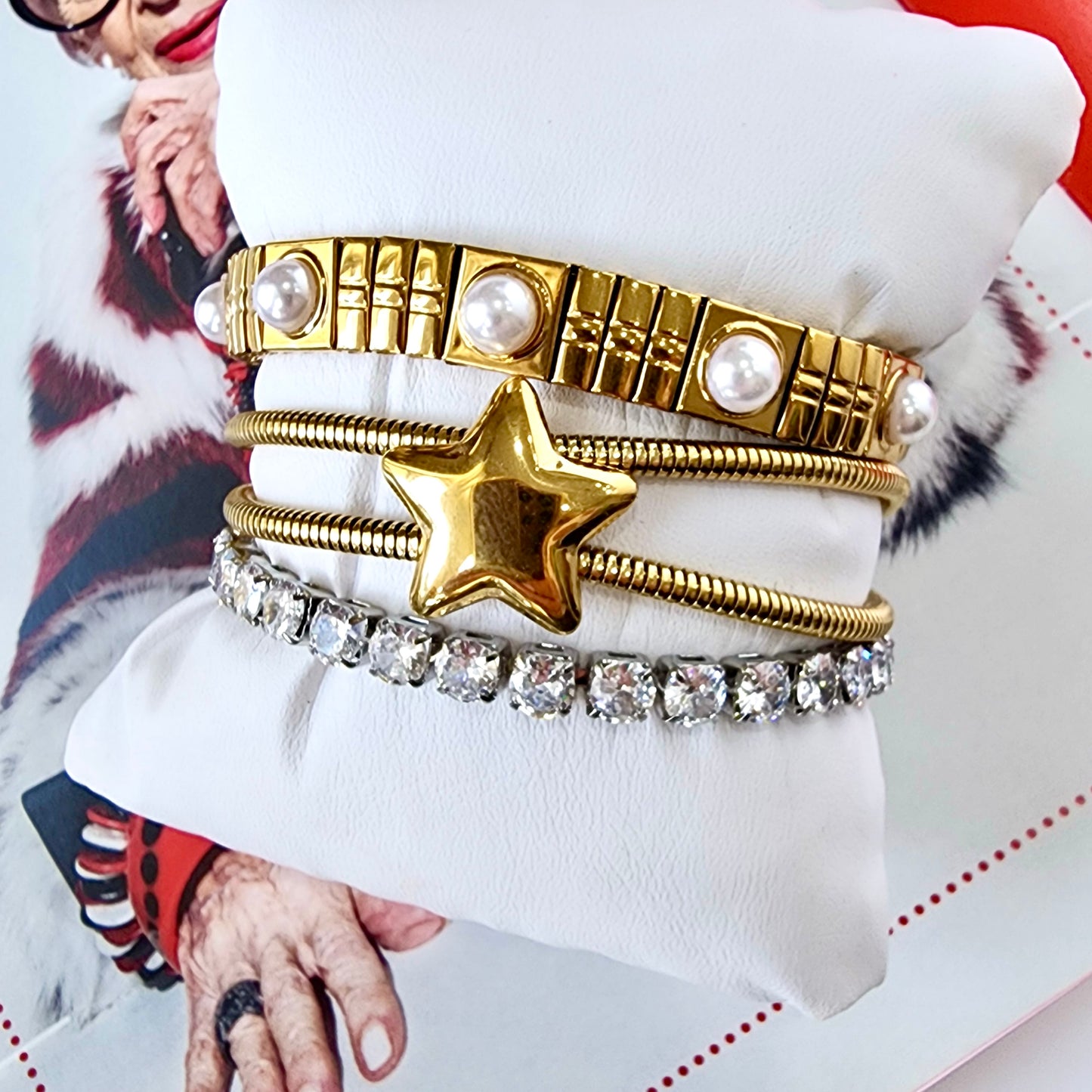 Haus Party Bracelet Stack Stellar