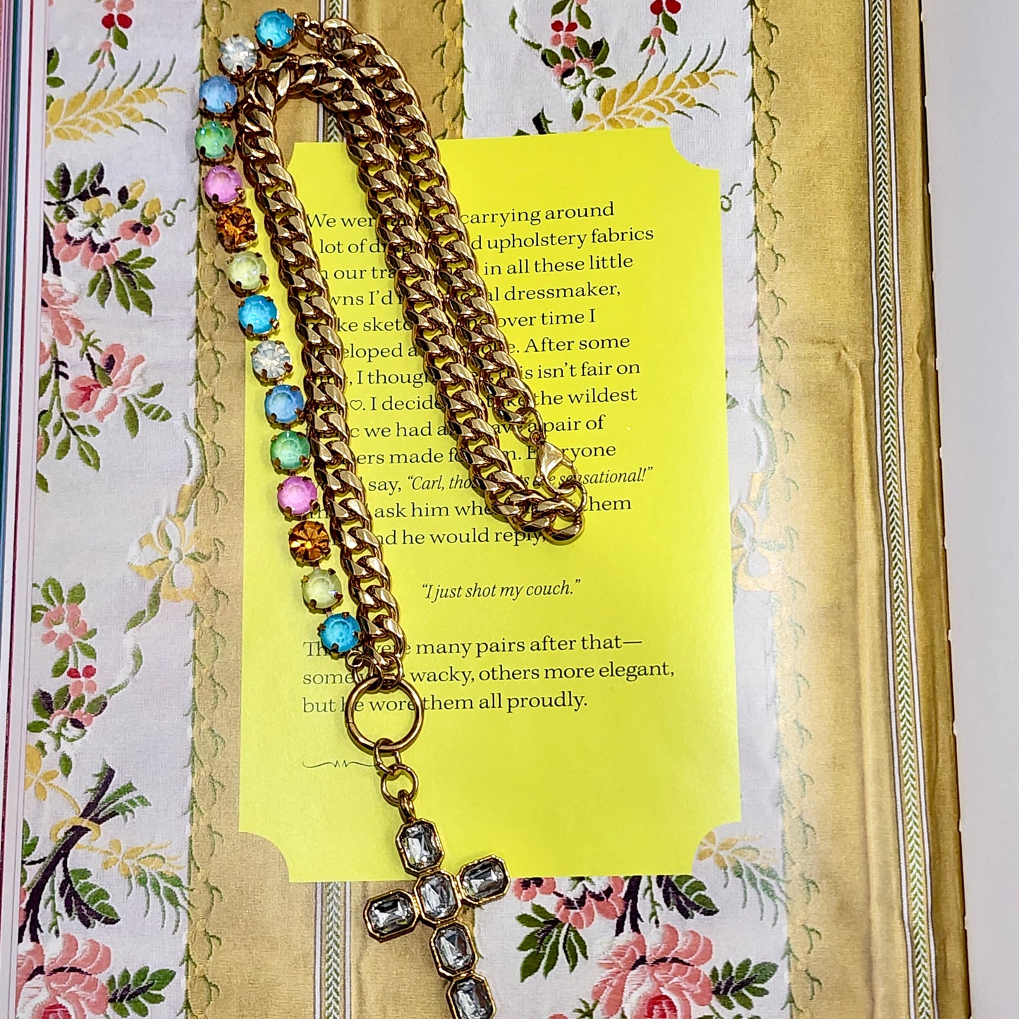 The Sugar-light Cross Necklace
