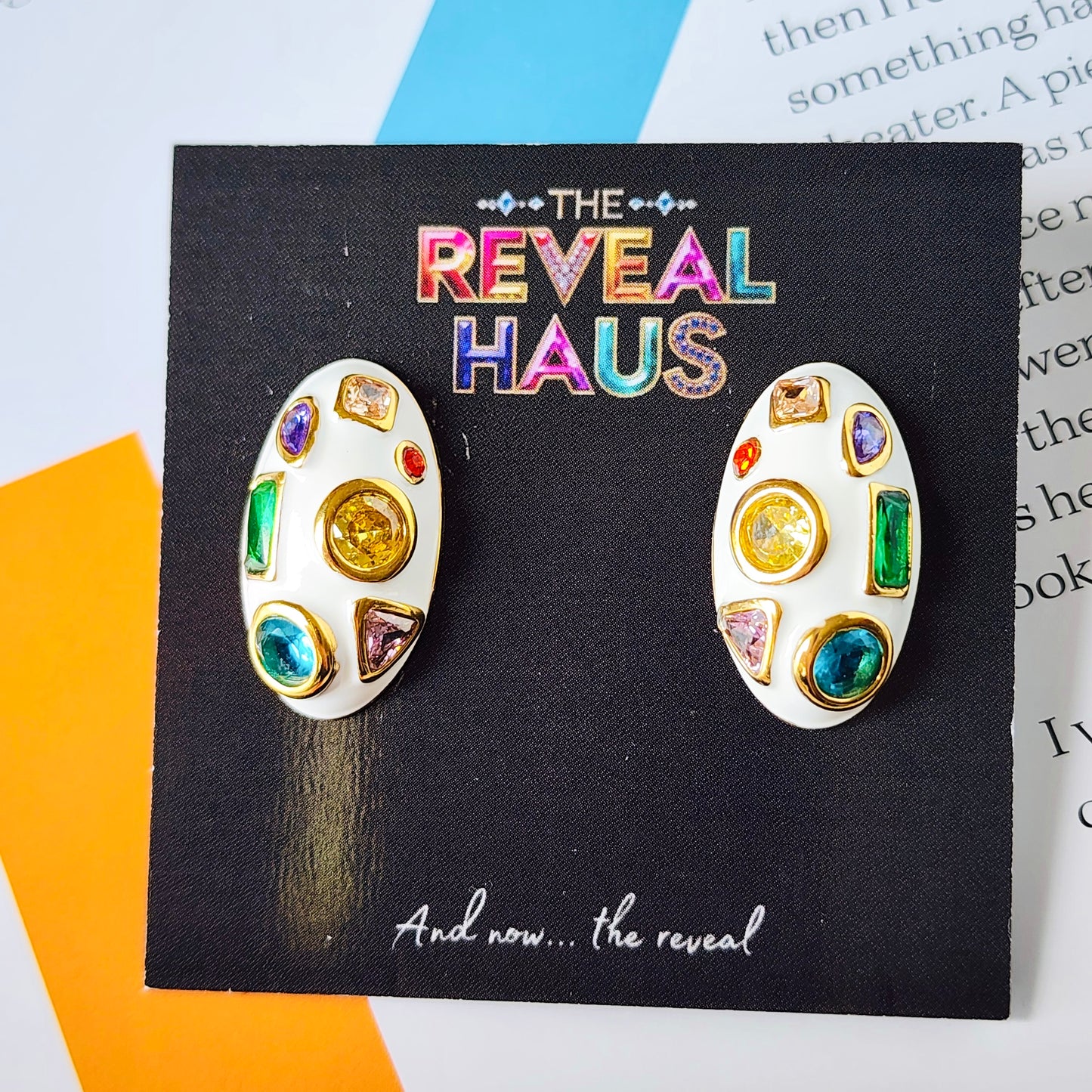 The Gallery Crystal Earrings