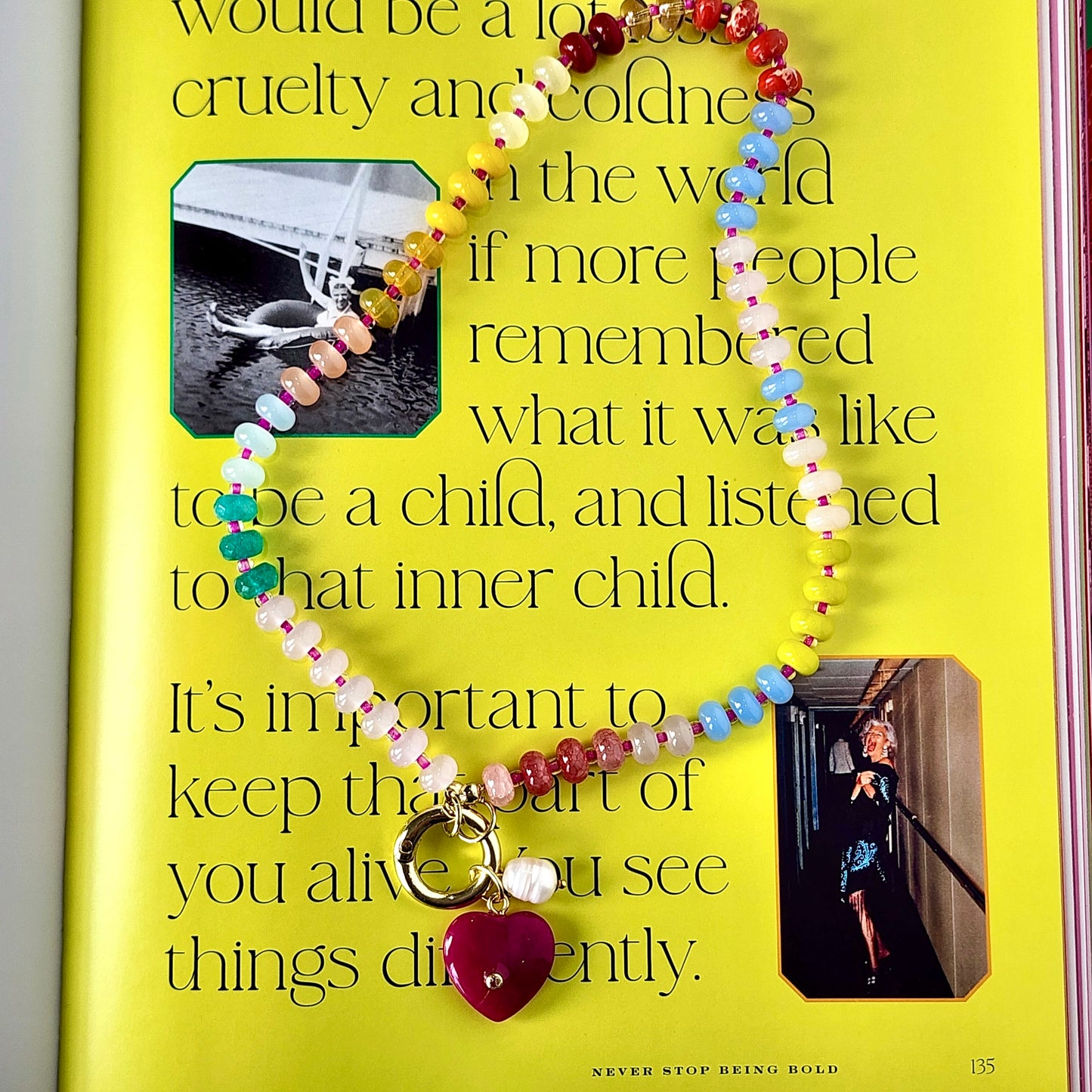The Brighton- Heart Necklace
