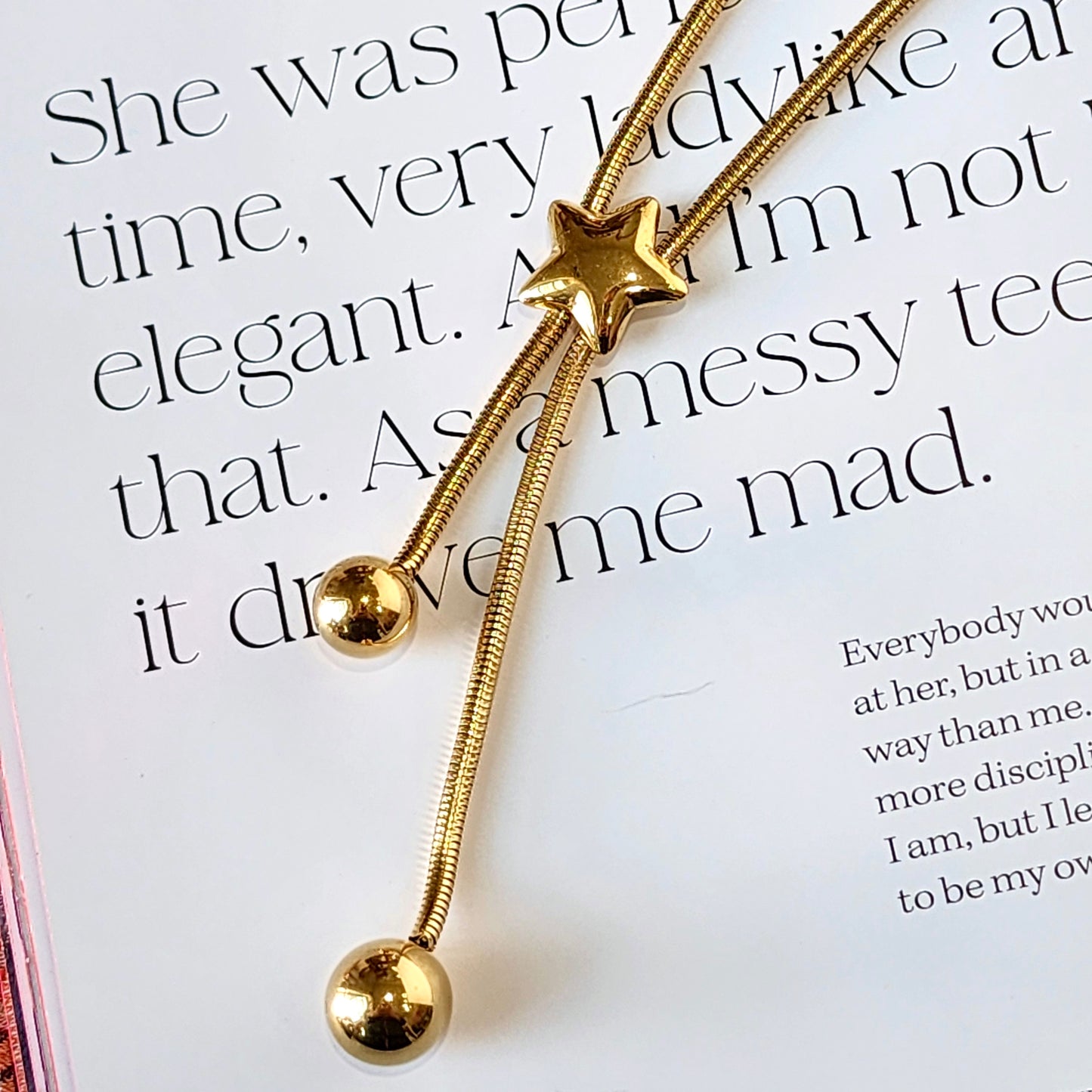 Stellar Gold PVD Necklace