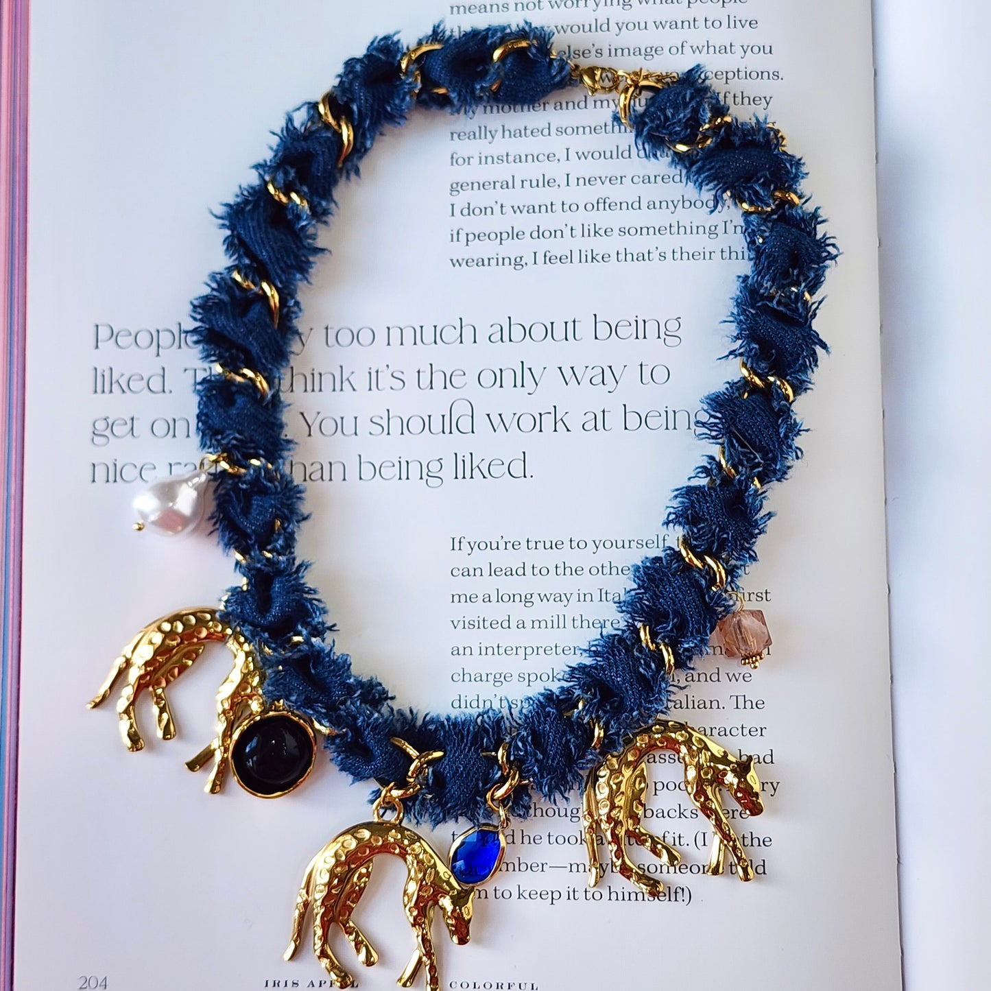 Midnight Panther Maximalist Necklace