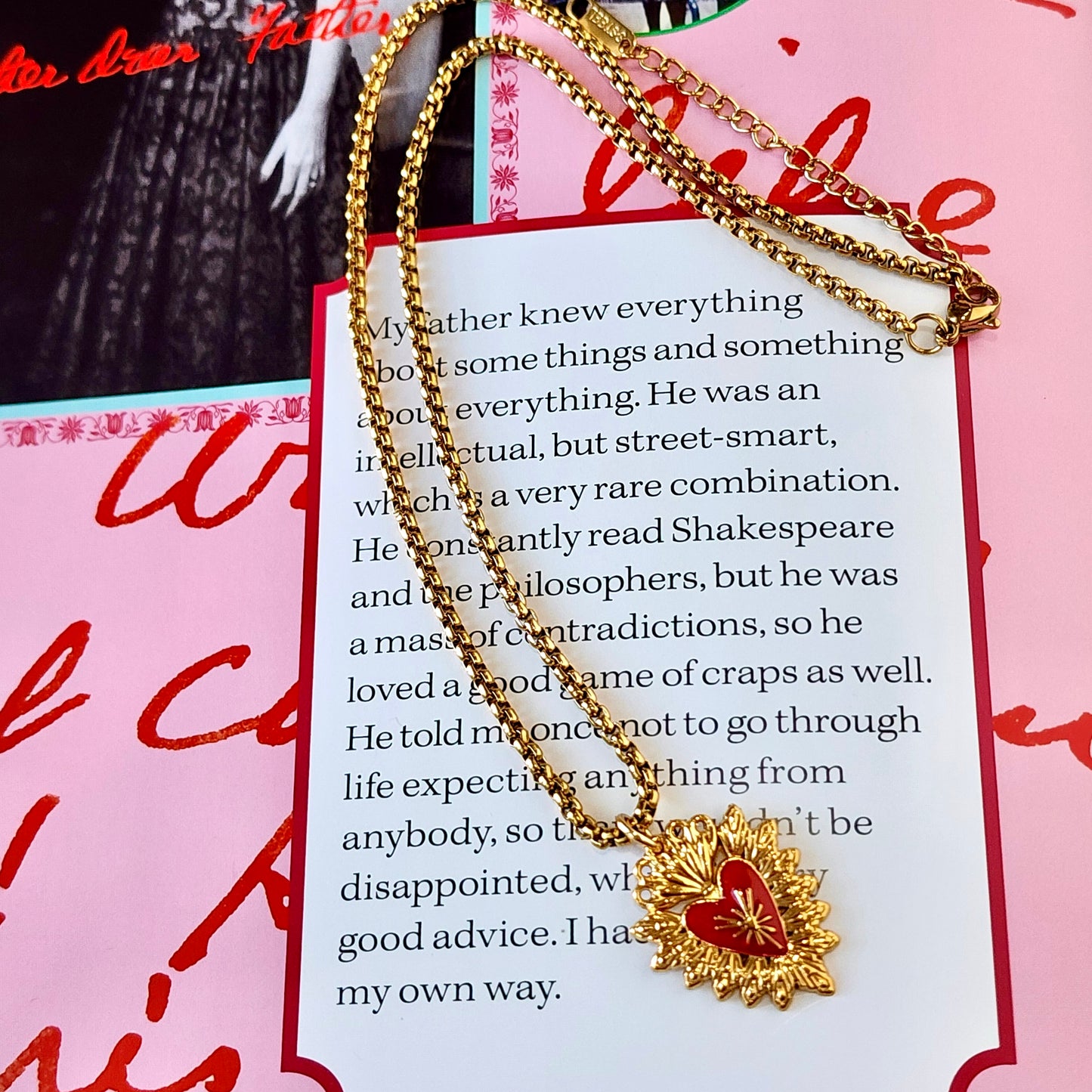 The Rouge Heart Necklace
