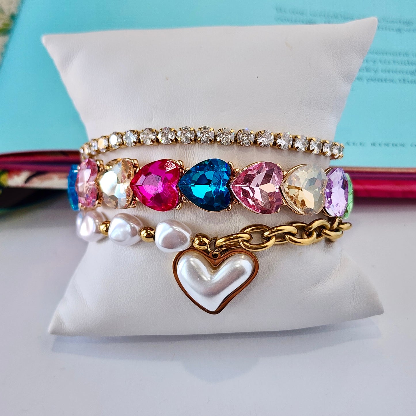 Haus Party Heart Strings Bracelet Stack