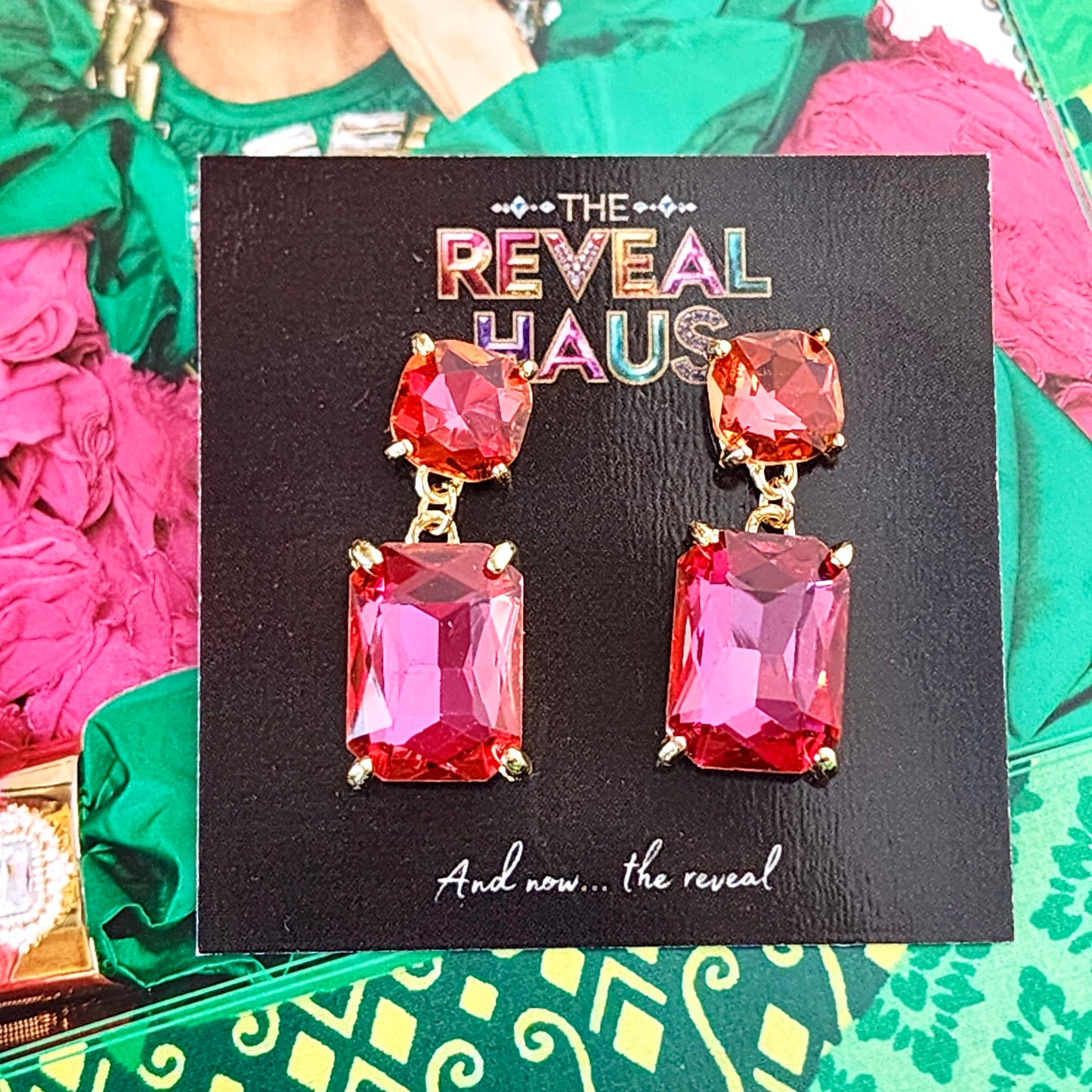 The Margo Crystal Dangle Earrings