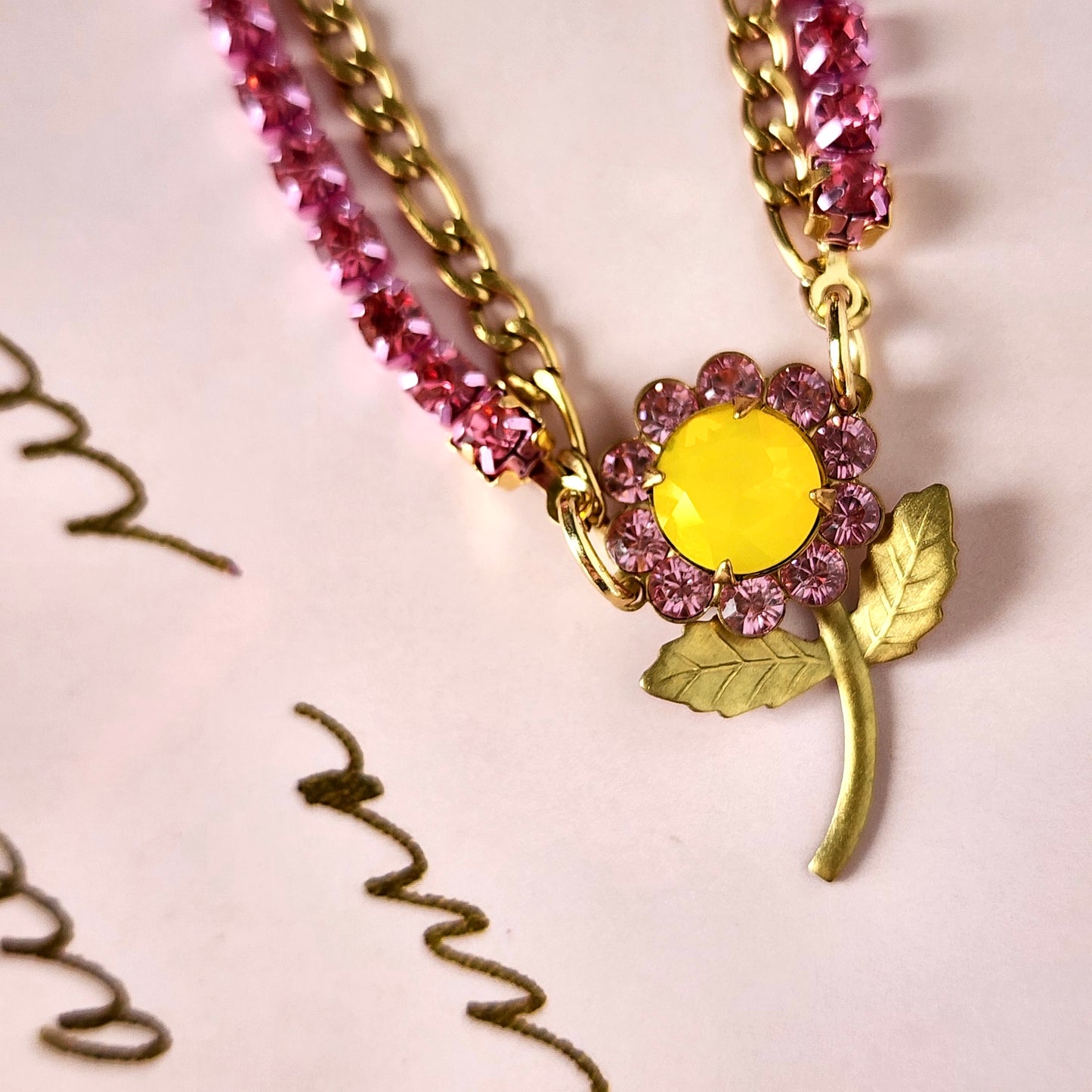 The Portofino Bloom Crystal Necklace