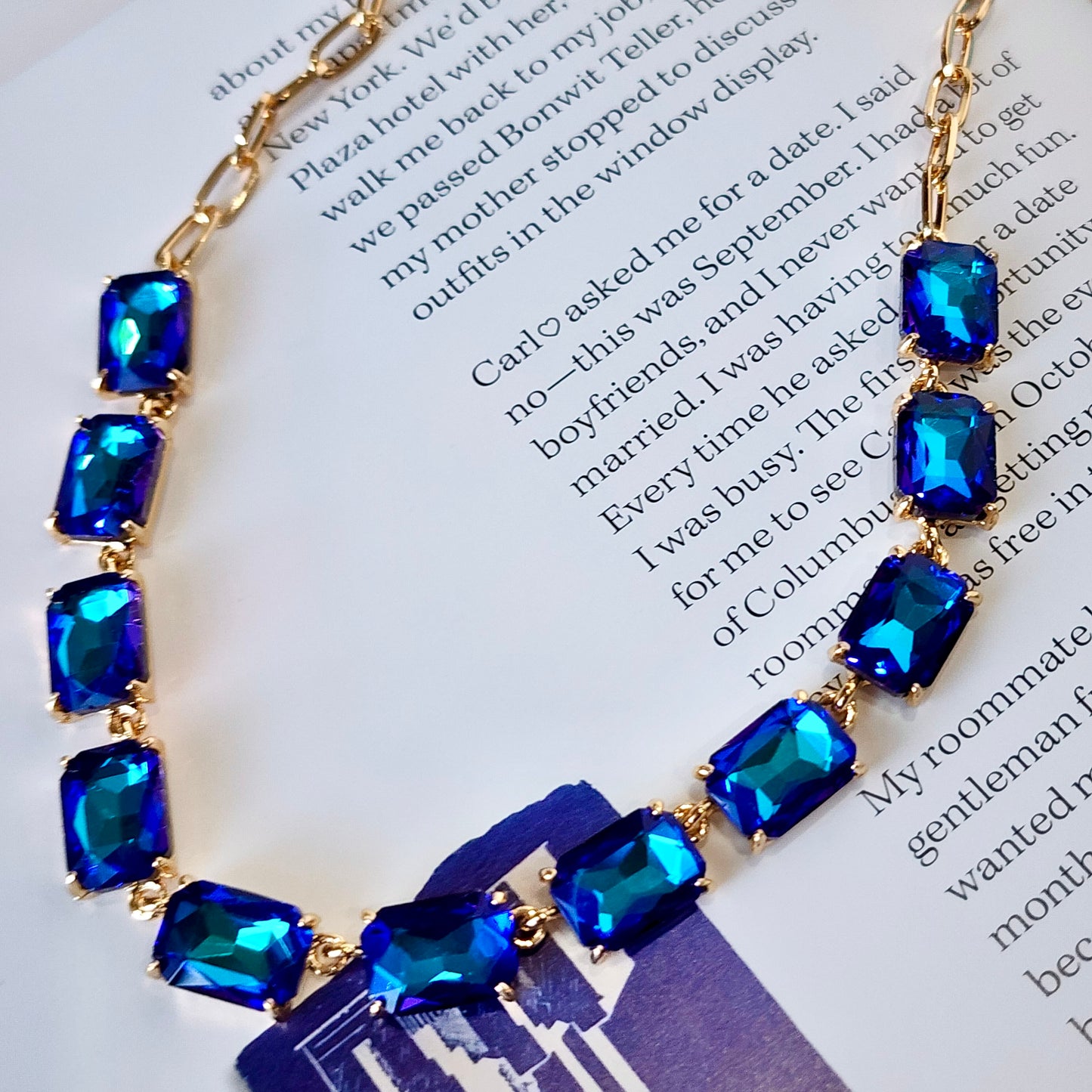 The Pamela Crystal Necklace