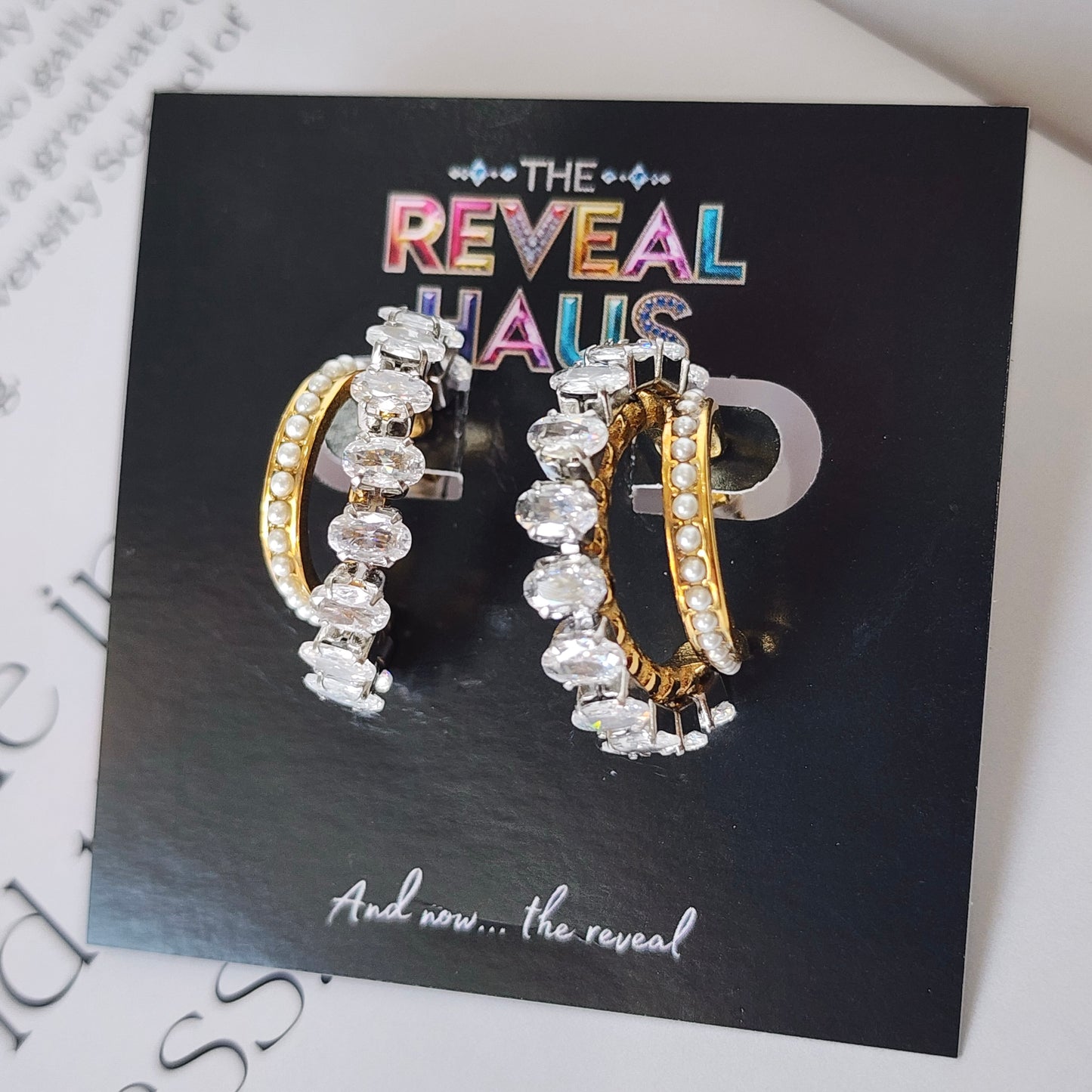 The Duet Mixed Metal Earrings