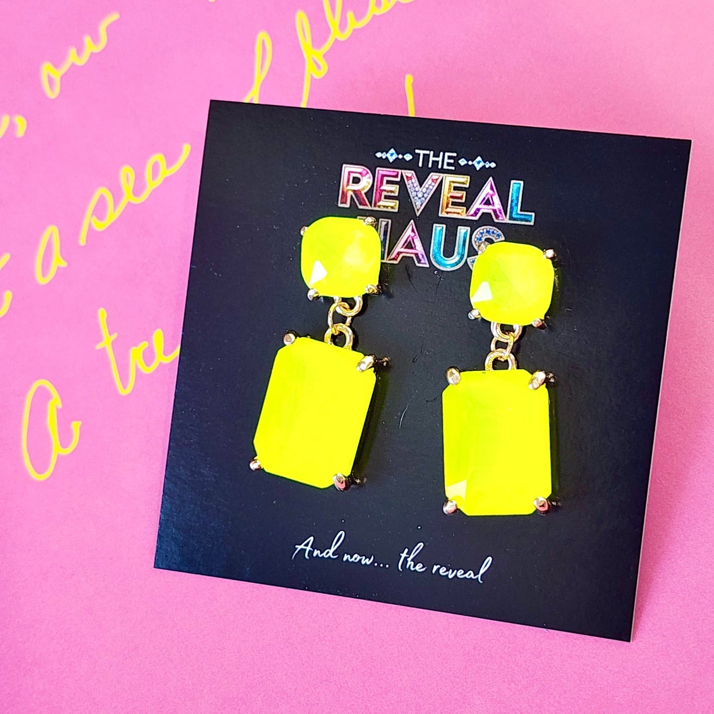 The Sheena Crystal Dangle Earrings