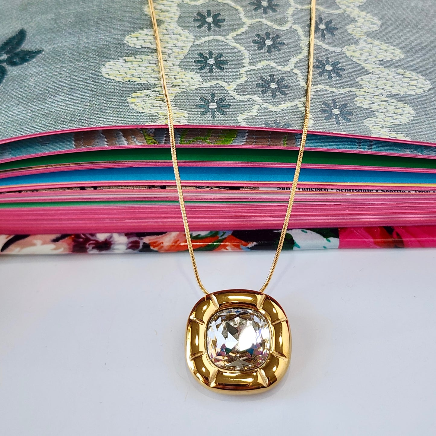 The Blanche Crystal Necklace