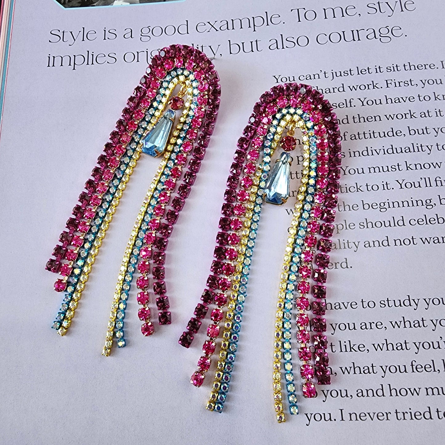 Electric Avenue Earrings The Muse Collection