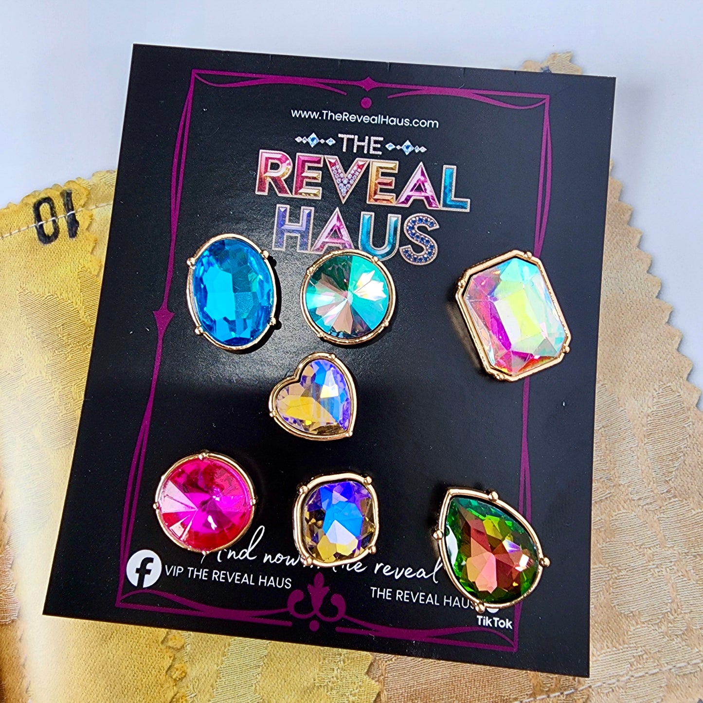 Bejeweled Pins/Brooches