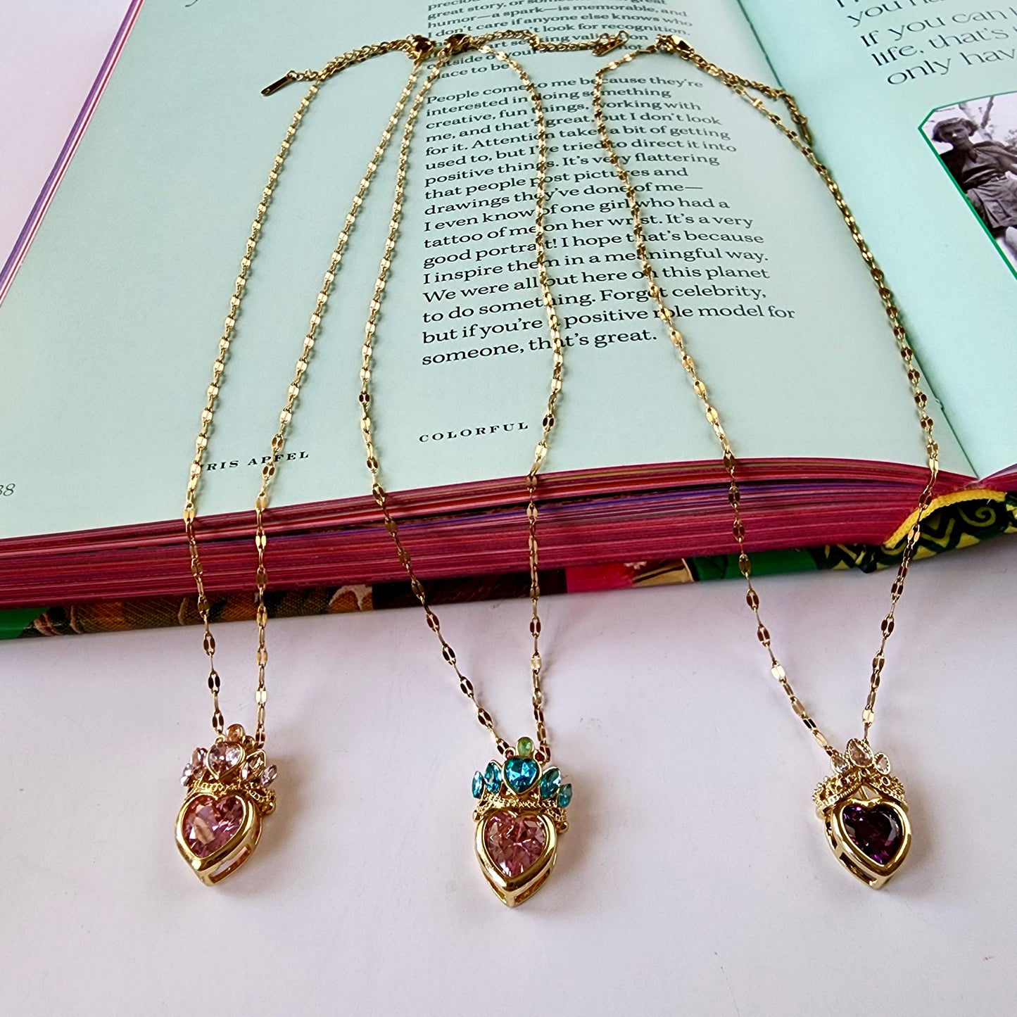 The Crowned Heart Necklace