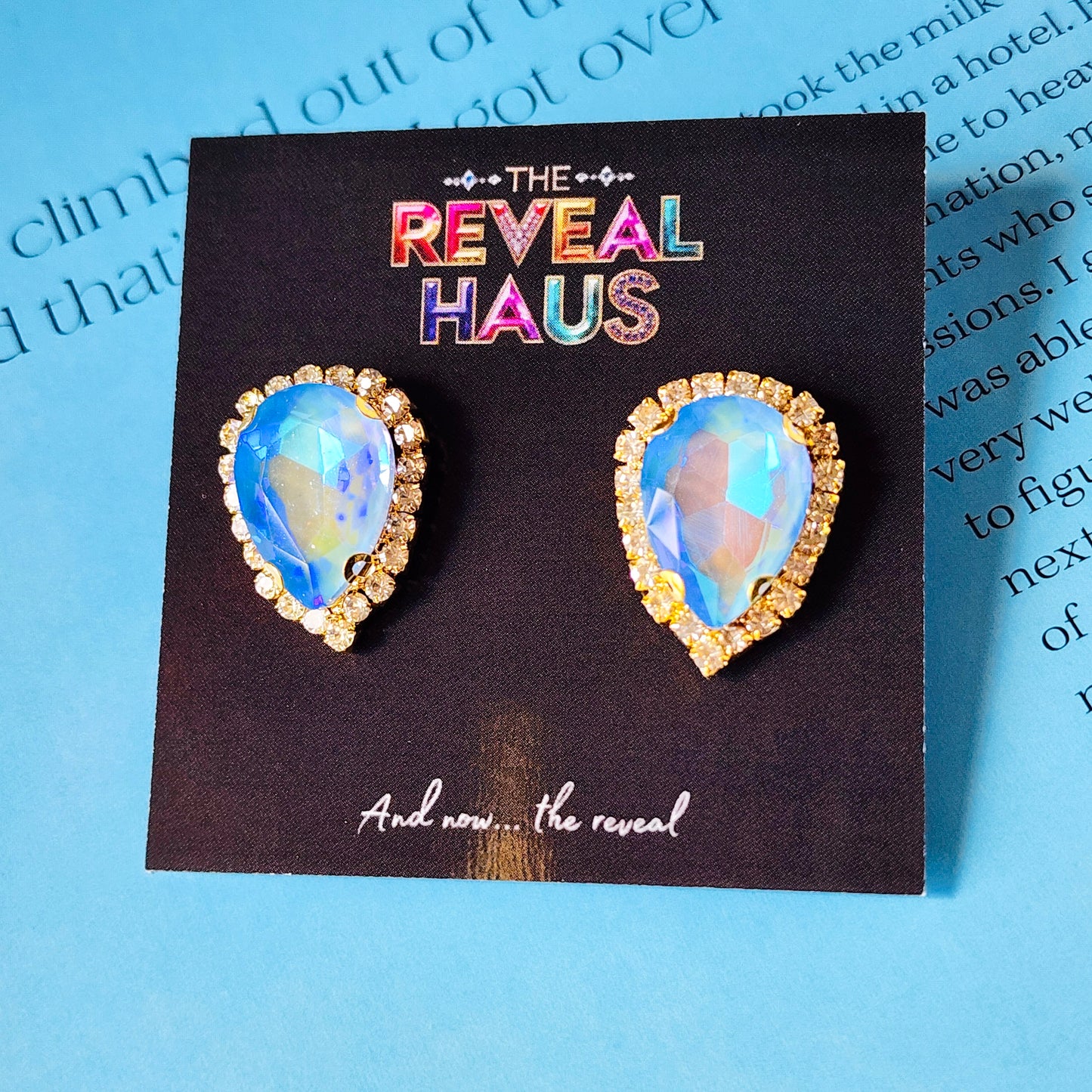 Ocean Goddess Crystal Earrings