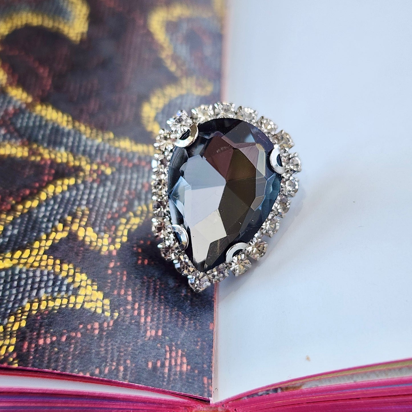 Smoke Show Crystal Stud Earrings