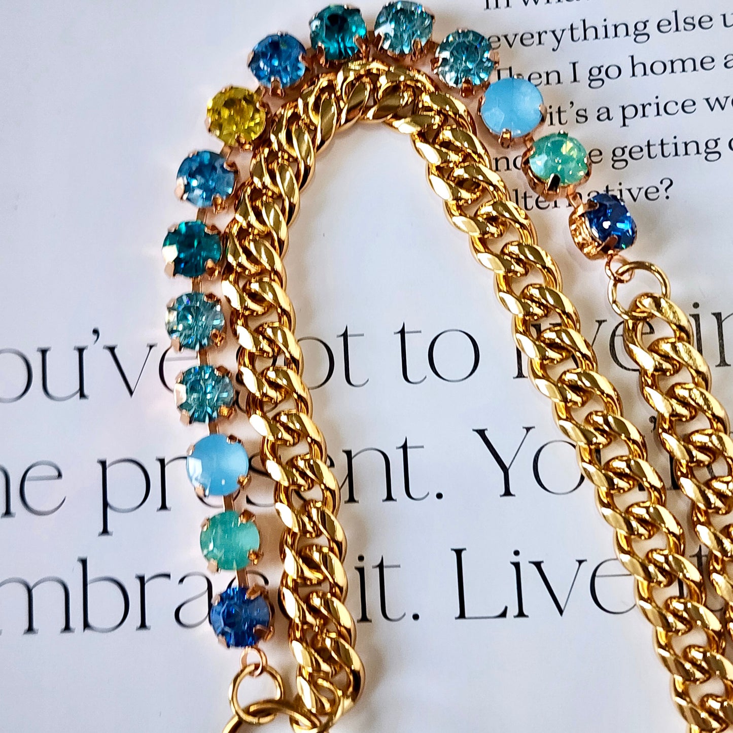 The Azure Revival Cross Necklace