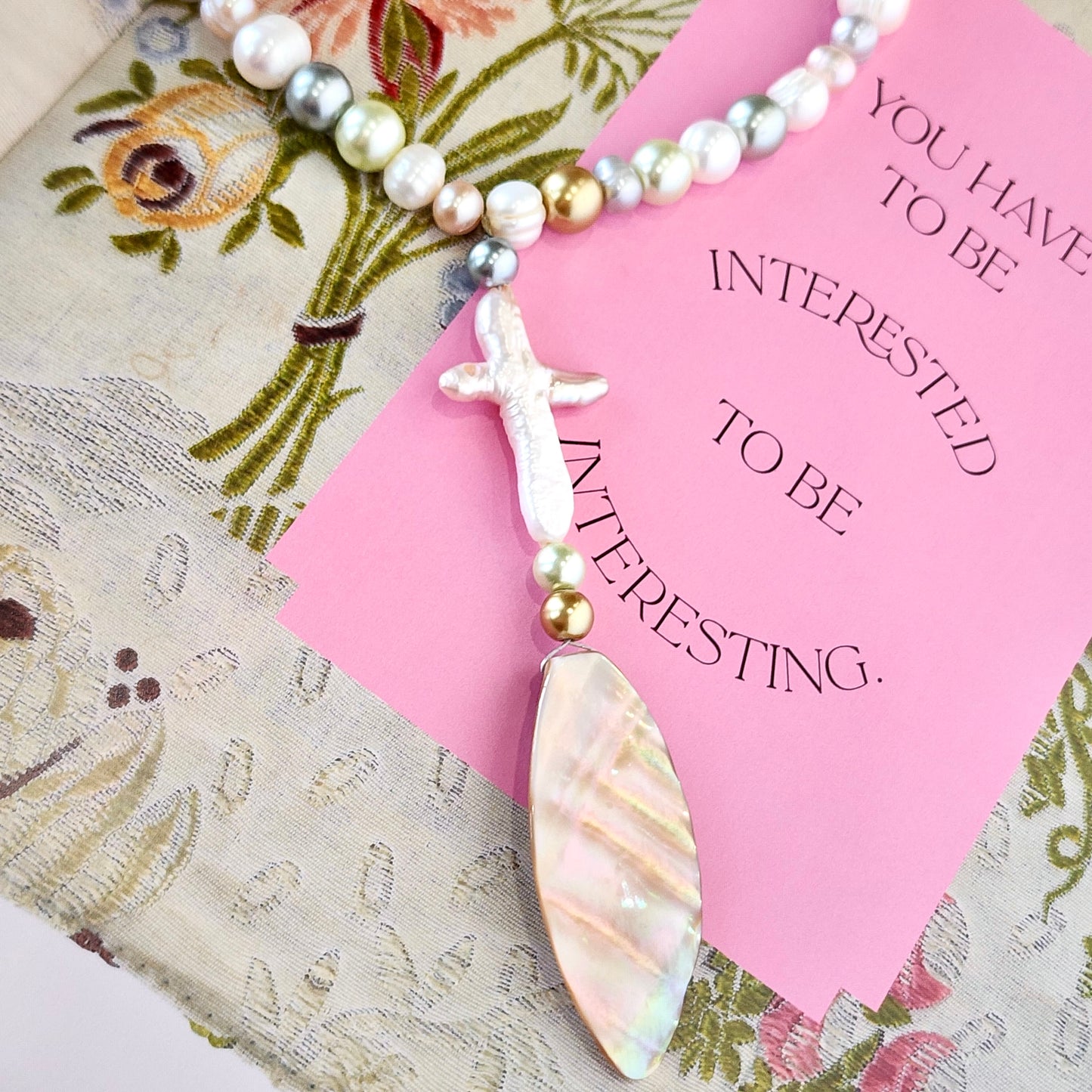 Sea of Pearls Necklace