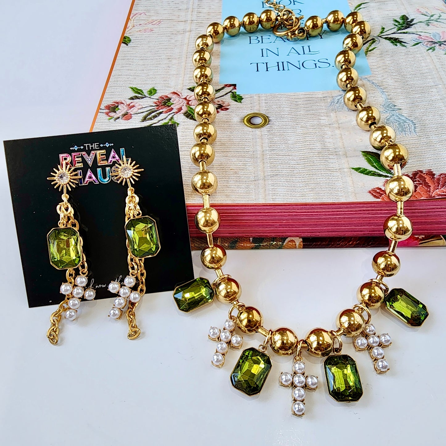 The Emerald Grace Earrings