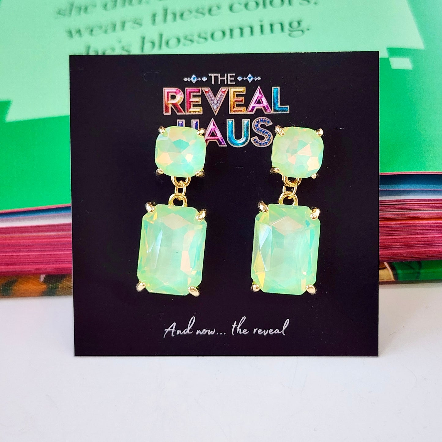 The Laura Crystal Earrings Drops