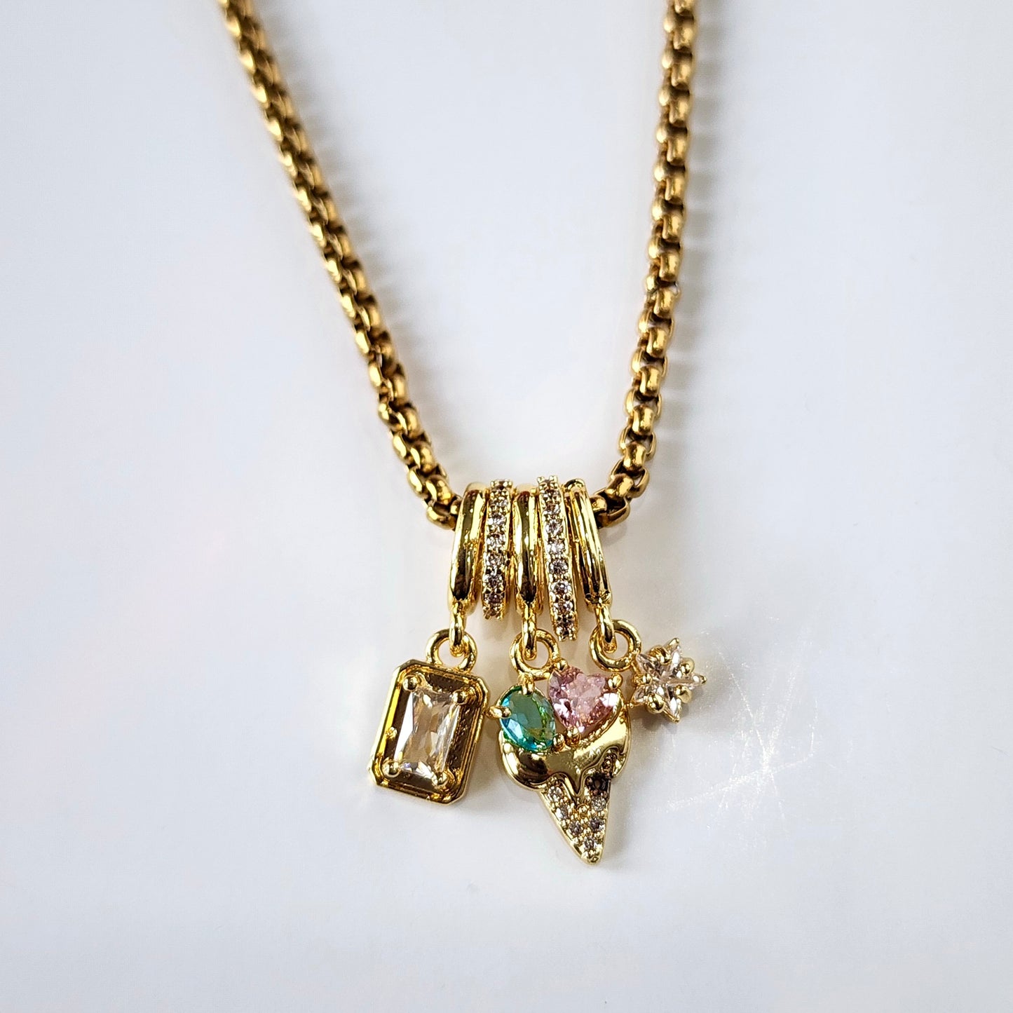 Gem Scoop Necklace