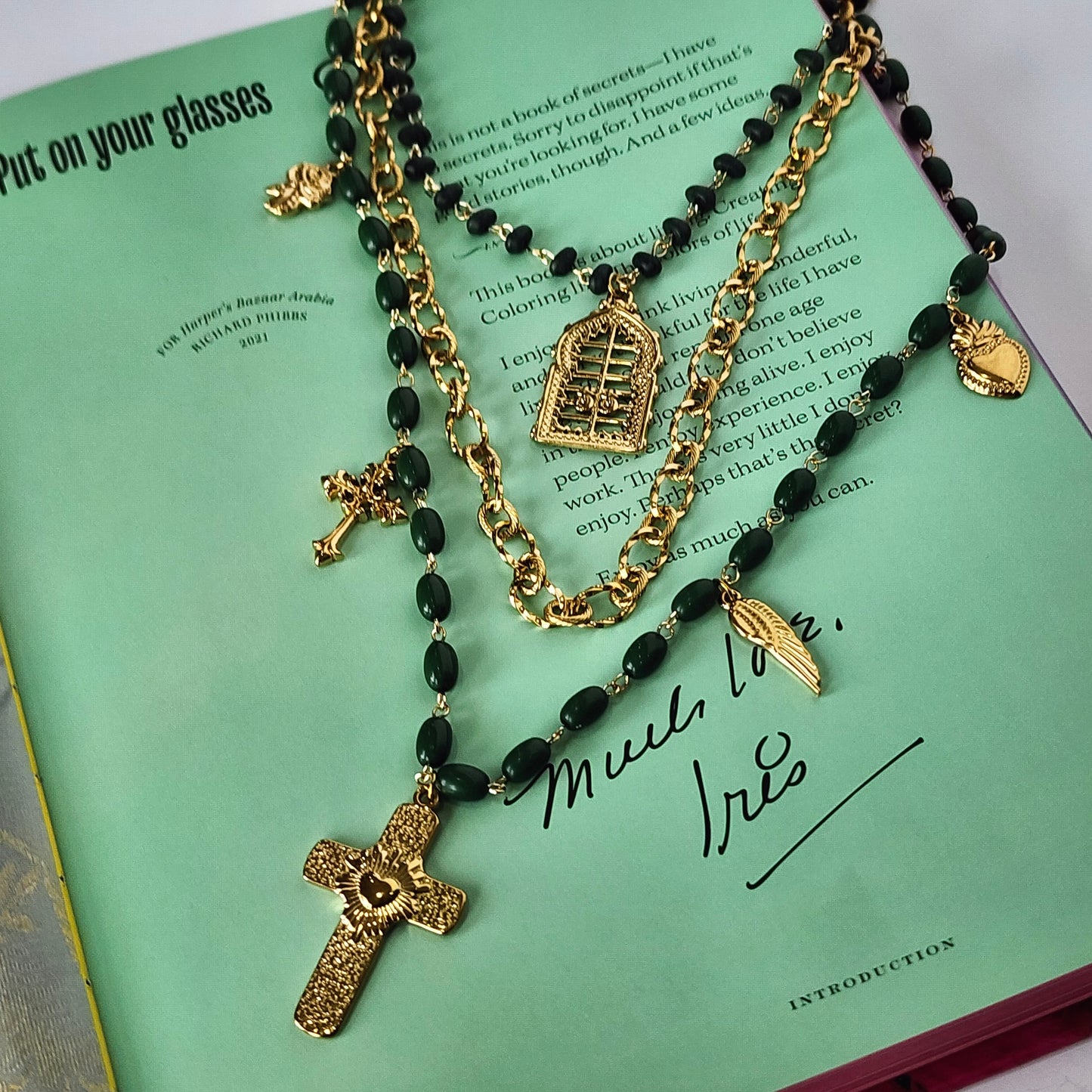 The Francesca Layered Charm Necklace