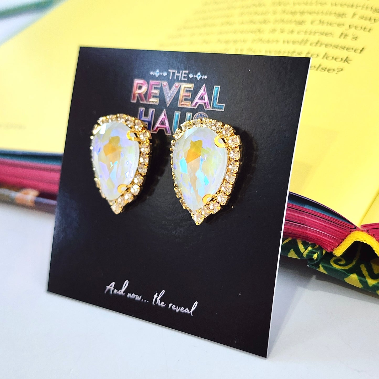 The Golden Glow Stud Earrings