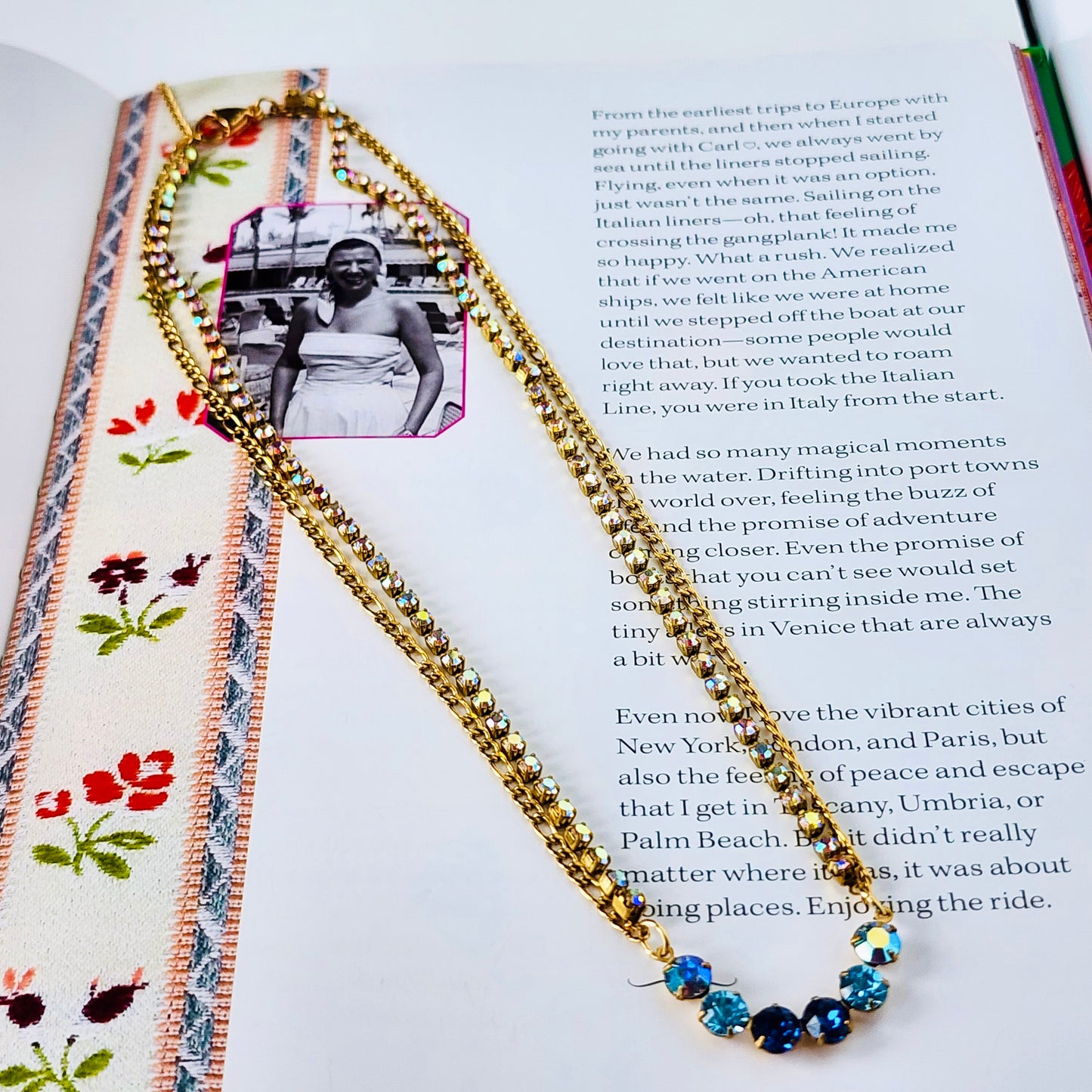 The Muse Oceana Crystal Necklace