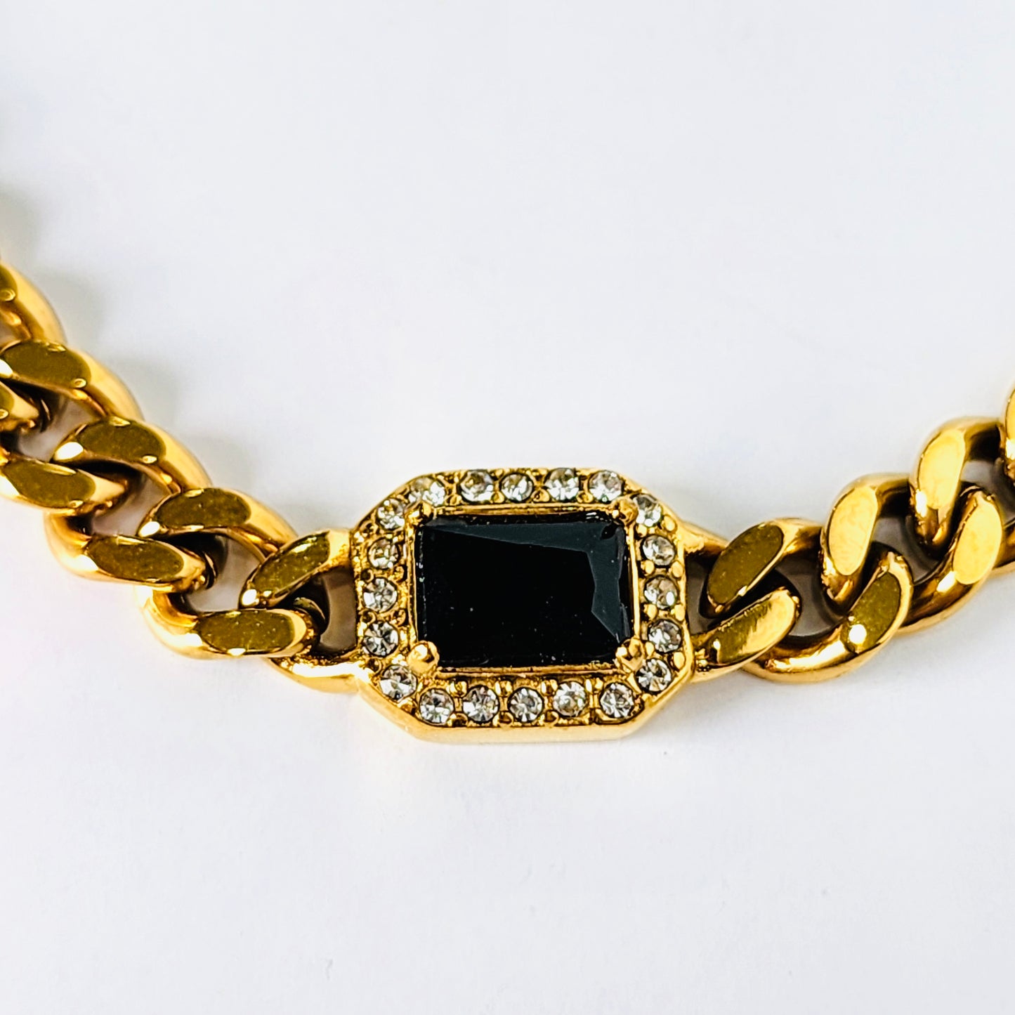 5th Avenue Black Cuban Bracelet