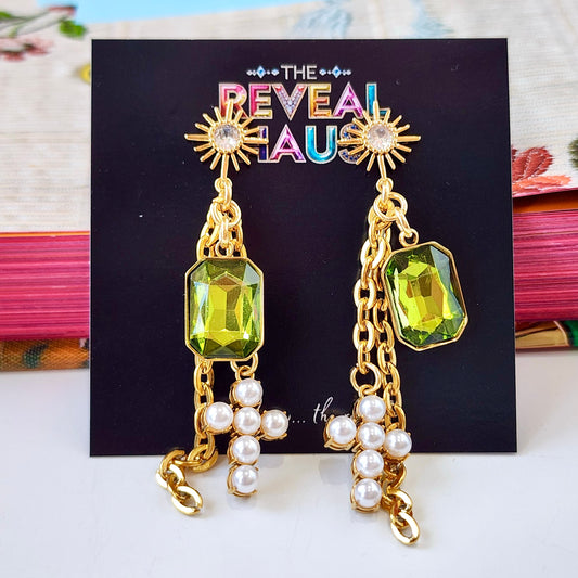 The Emerald Grace Earrings