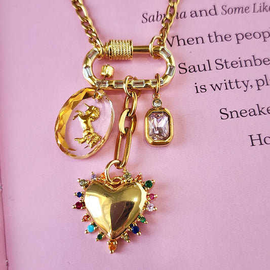 The Whimsy Unicorn Charm Necklace