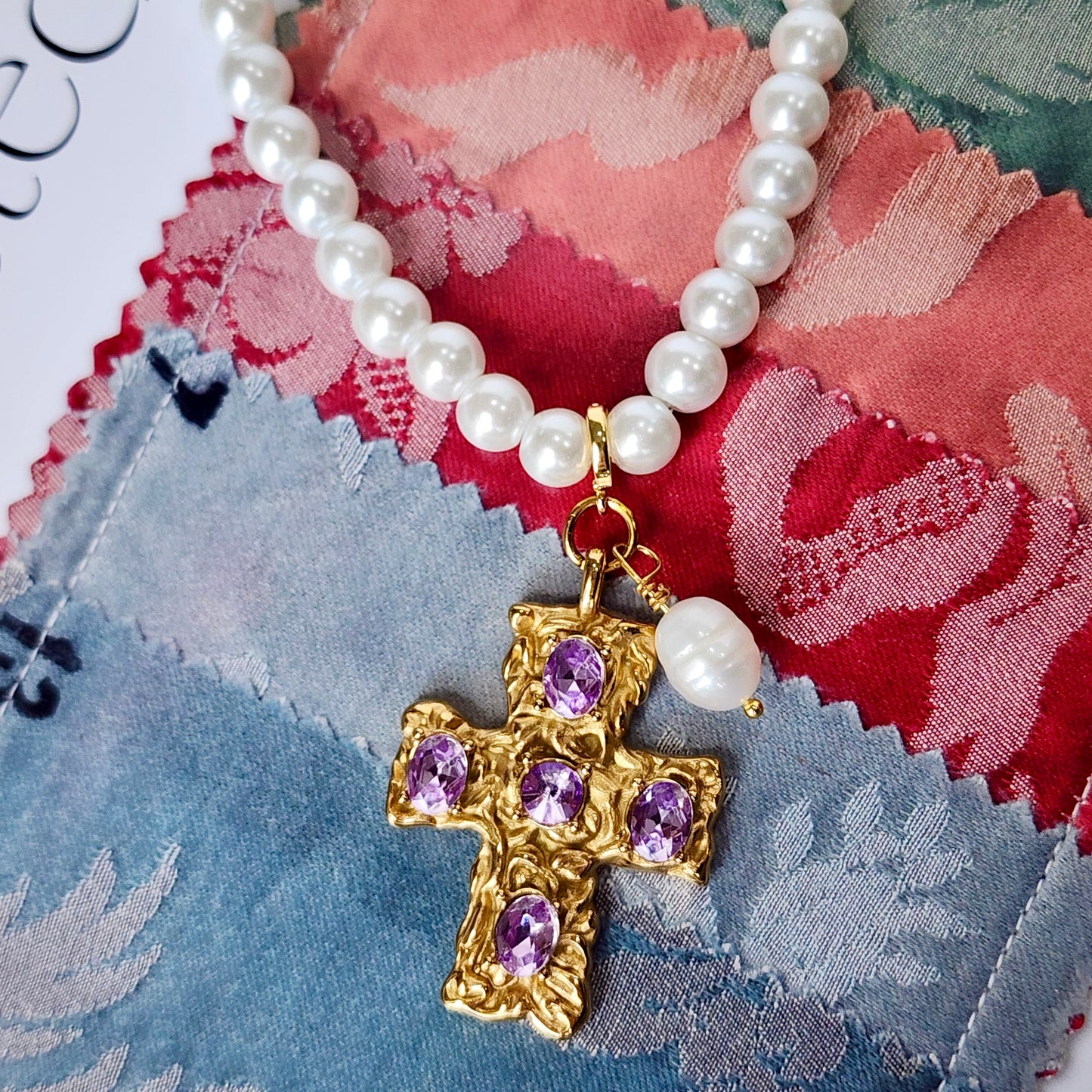 The Simone- Lavender Necklace