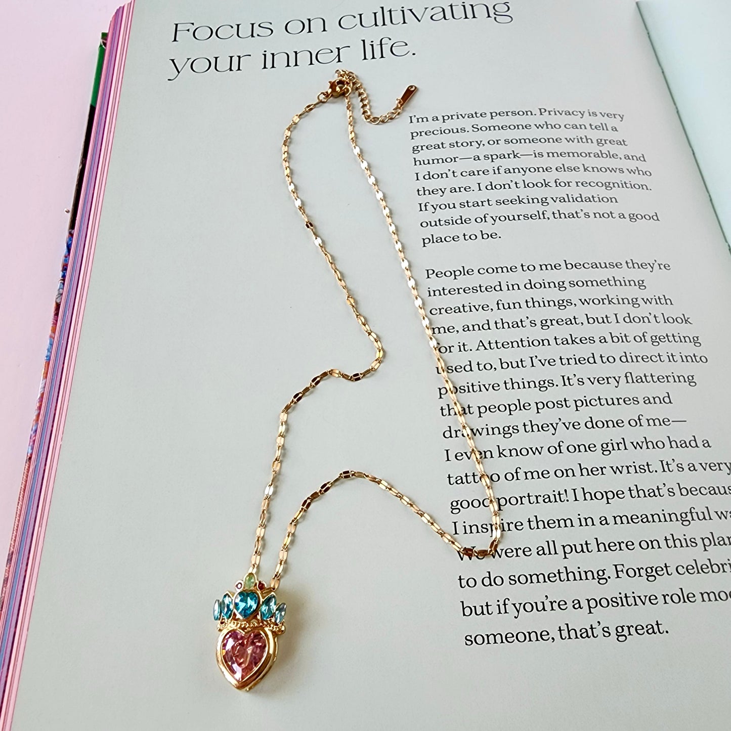 The Crowned Heart Necklace