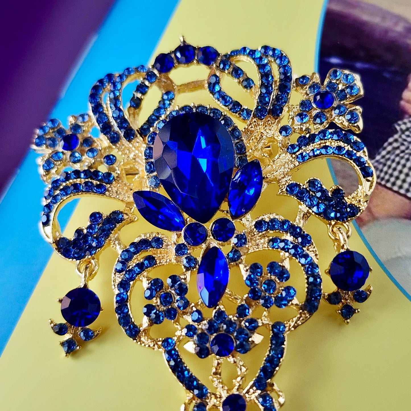The Sapphire Palace Brooch