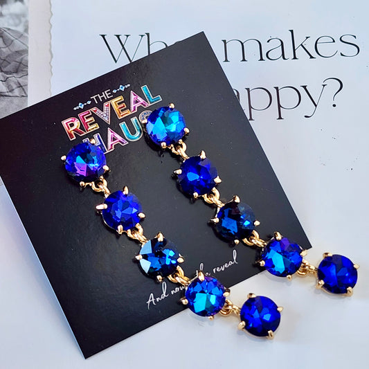 The Ross Crystal Earring Drops