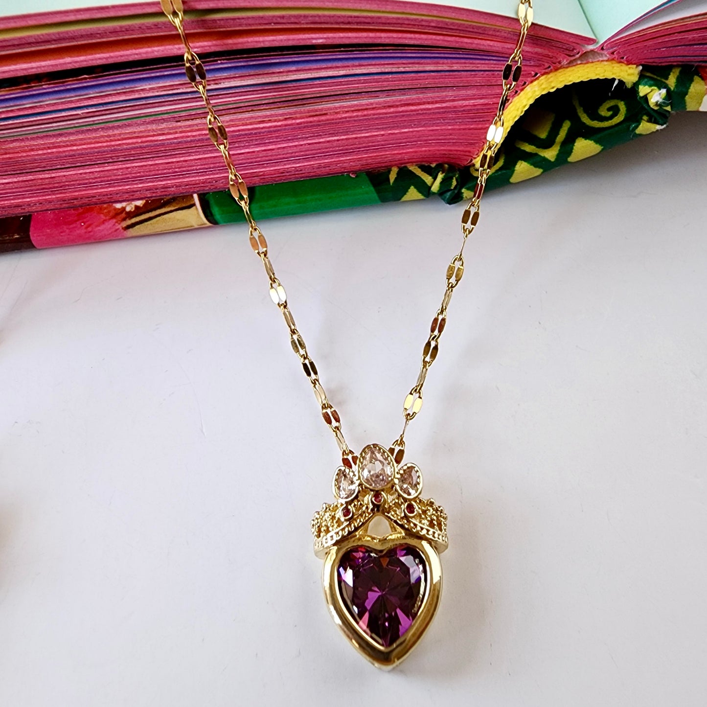 The Crowned Heart Necklace