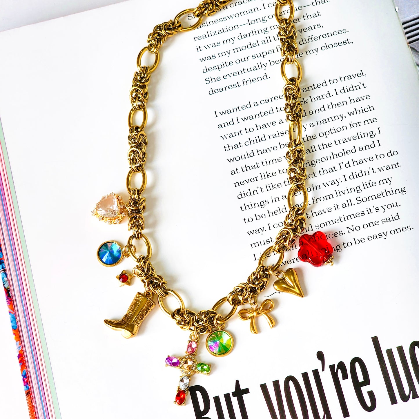 Wild Heart Charm Necklace