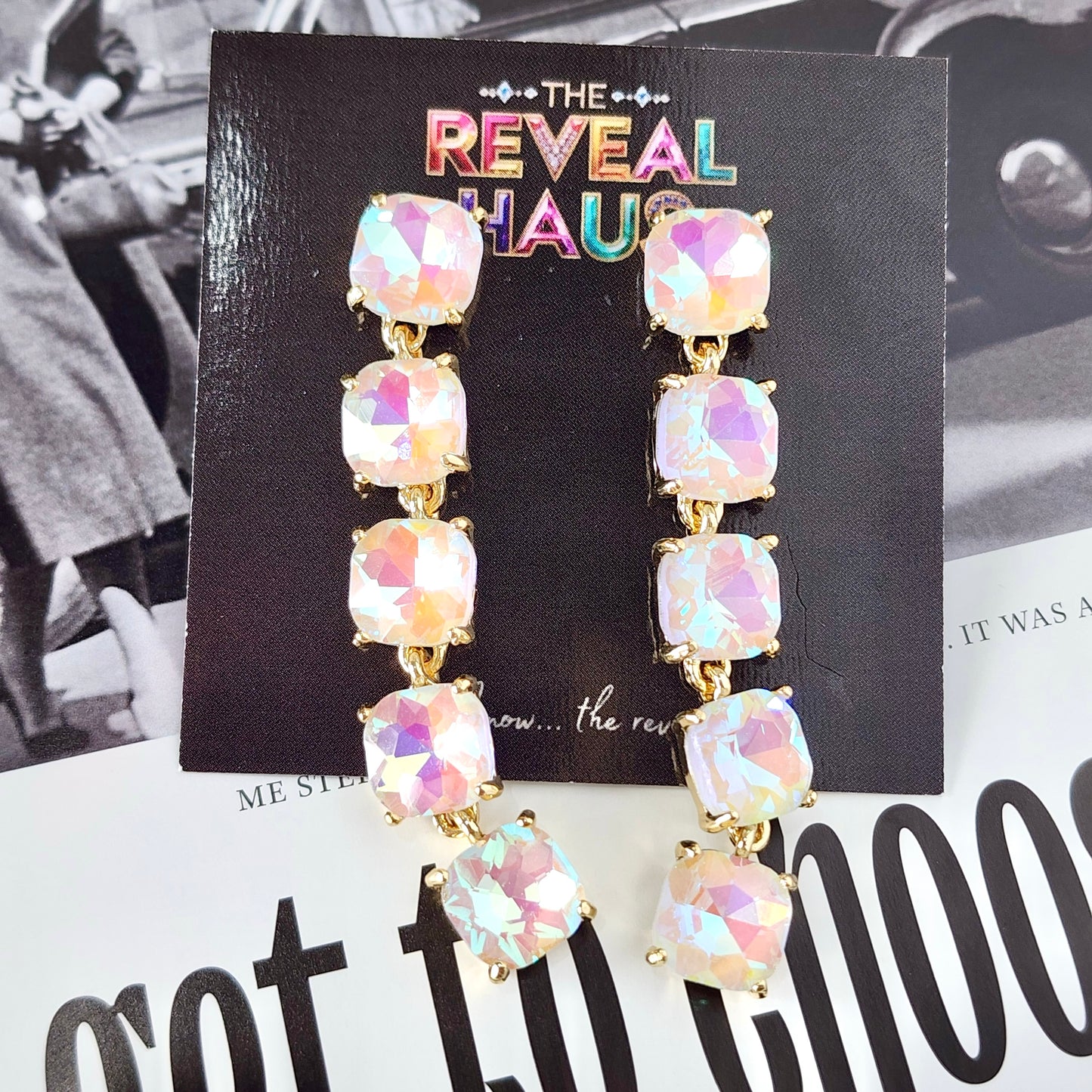 The Betty Crystal Earring Drops