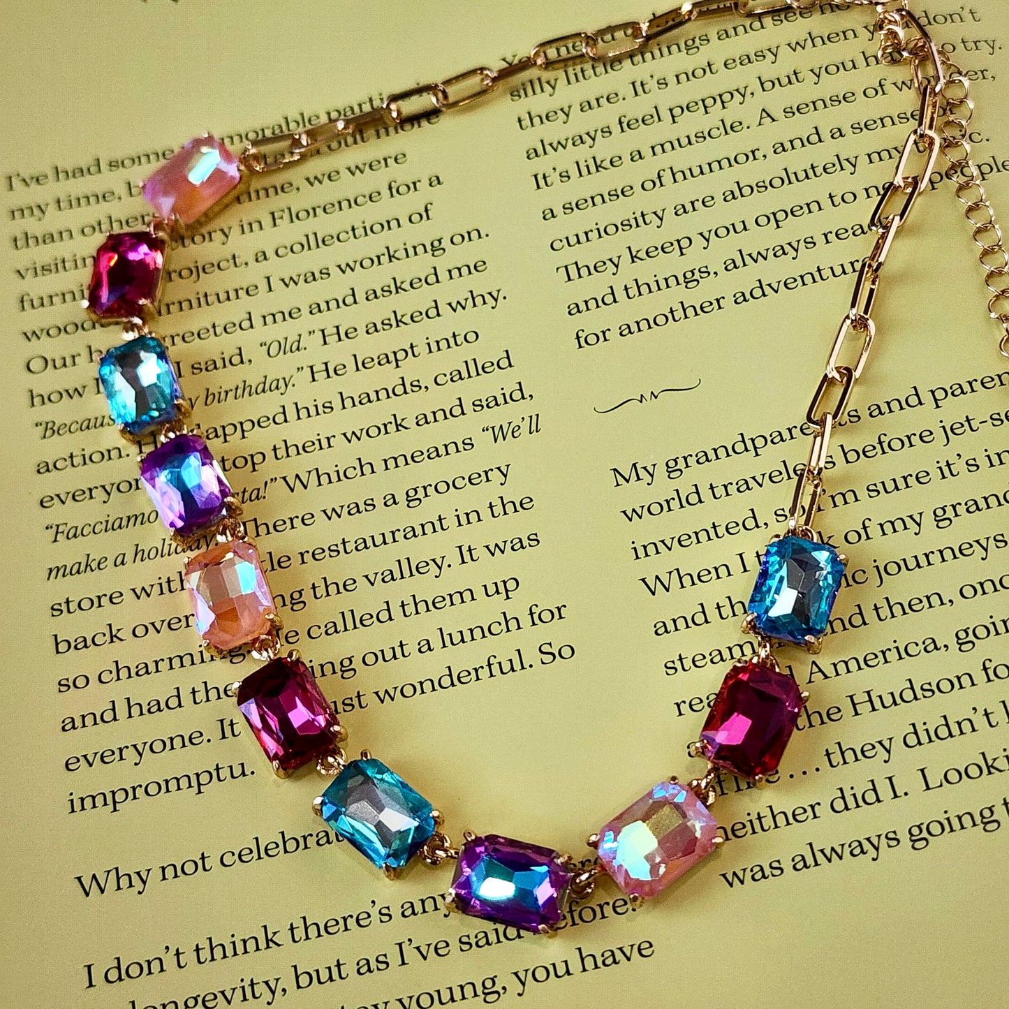 The Swift Crystal Necklace