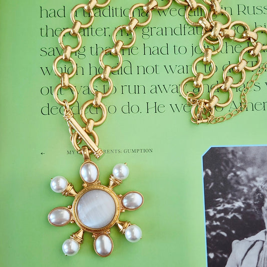 In Rotation Statement Necklace