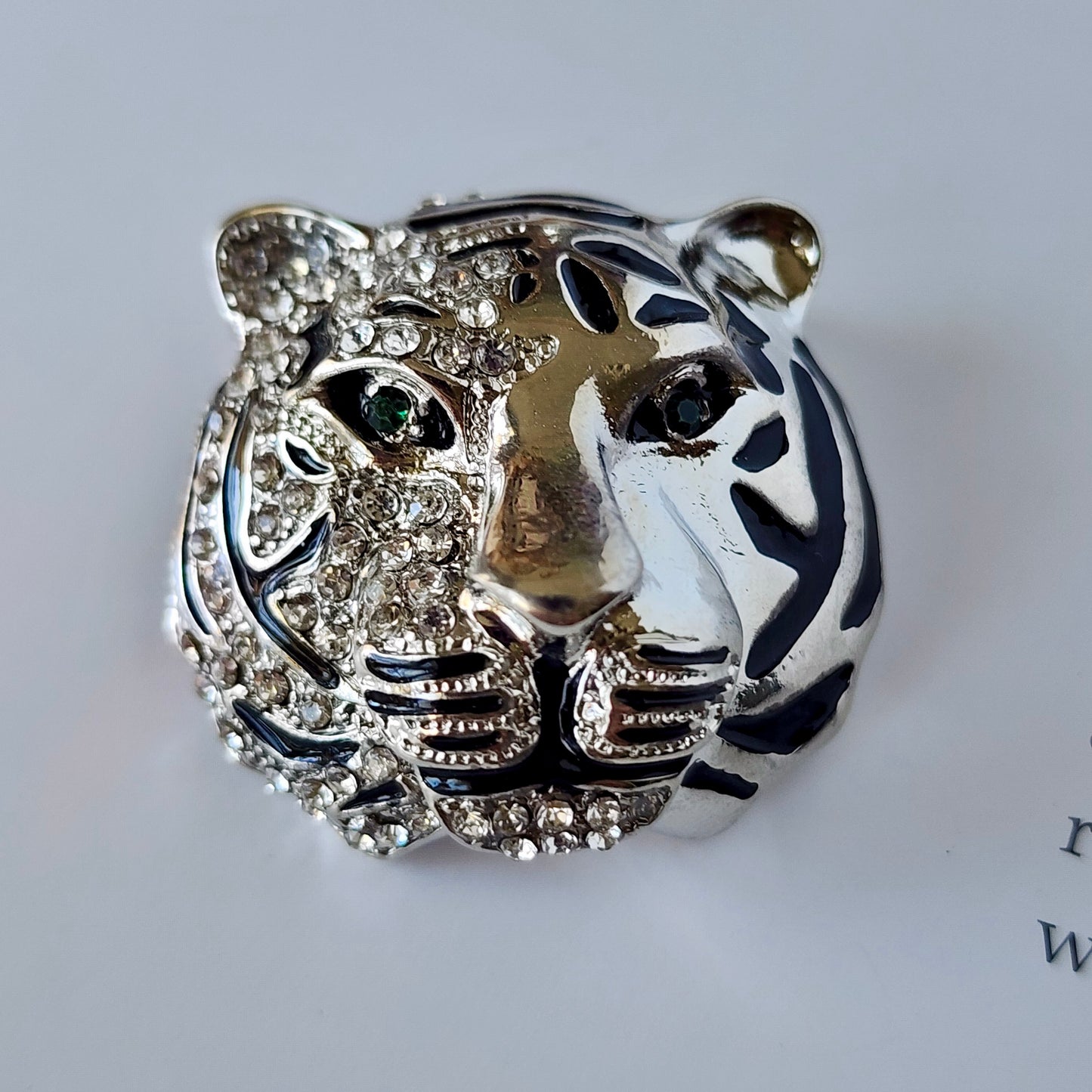 The White Tiger Brooch
