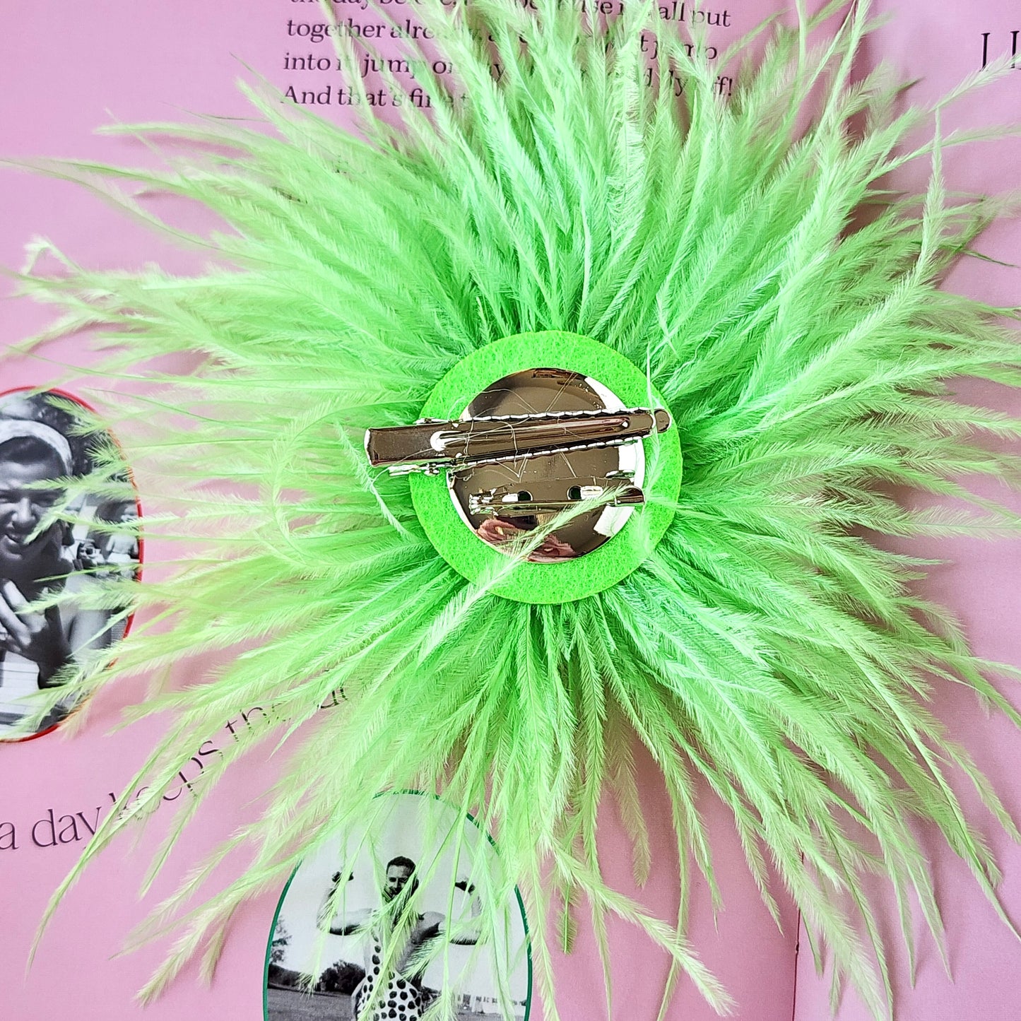 The Powder Puff Brooch