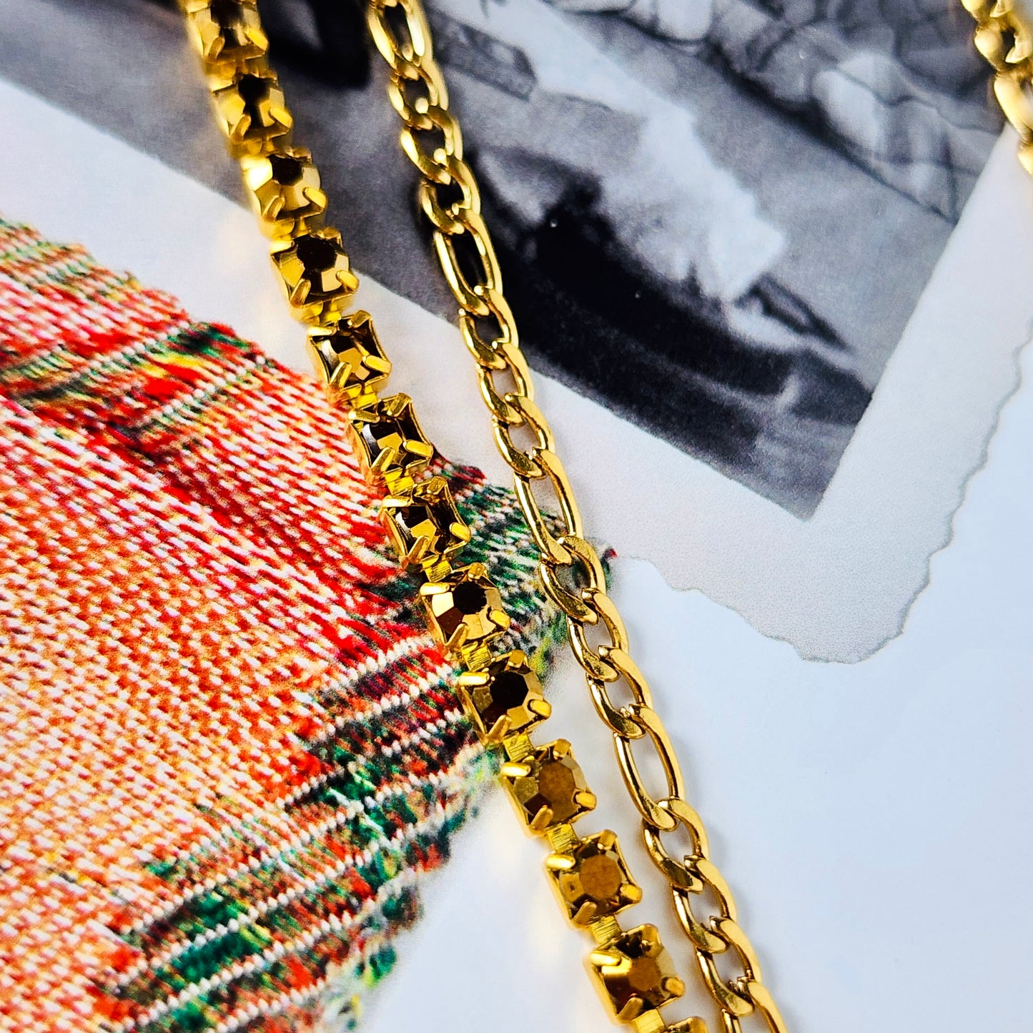 The Muse Cocoa Rose Crystal Necklace