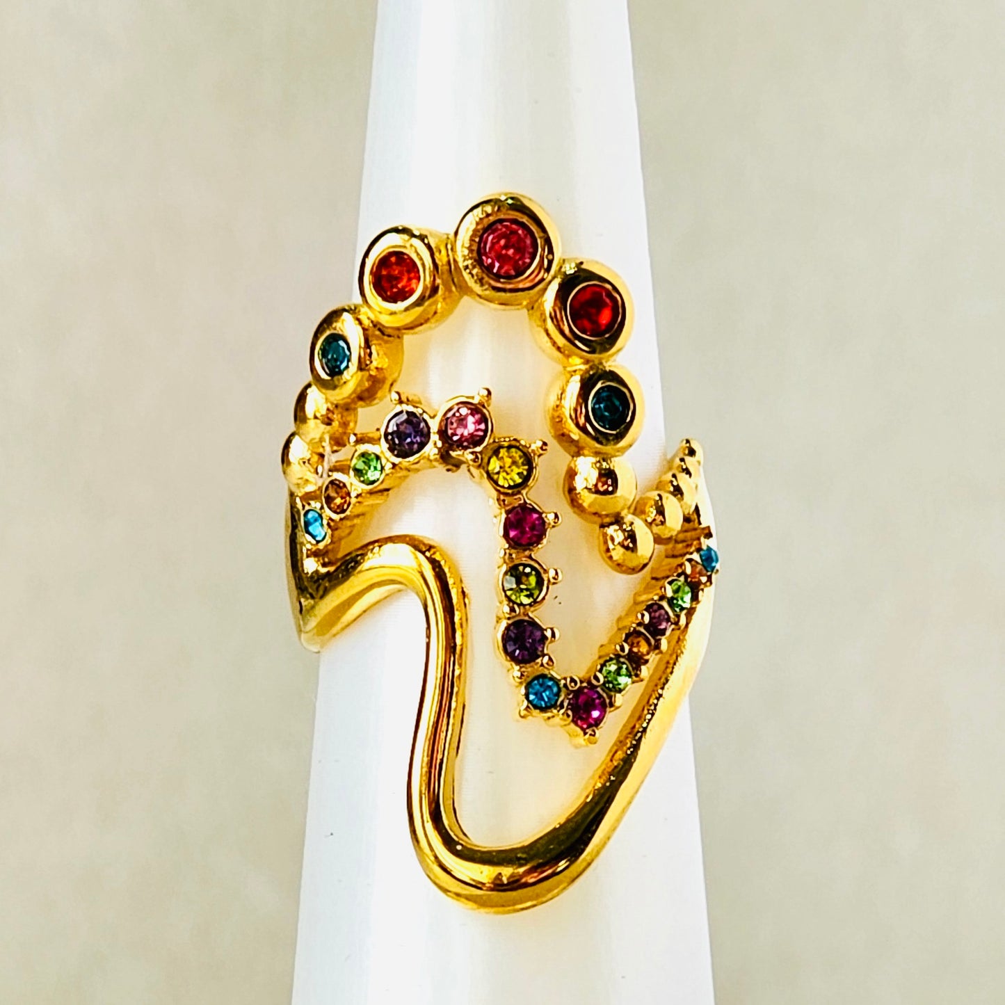 The Armor- Ring Multi gemstones
