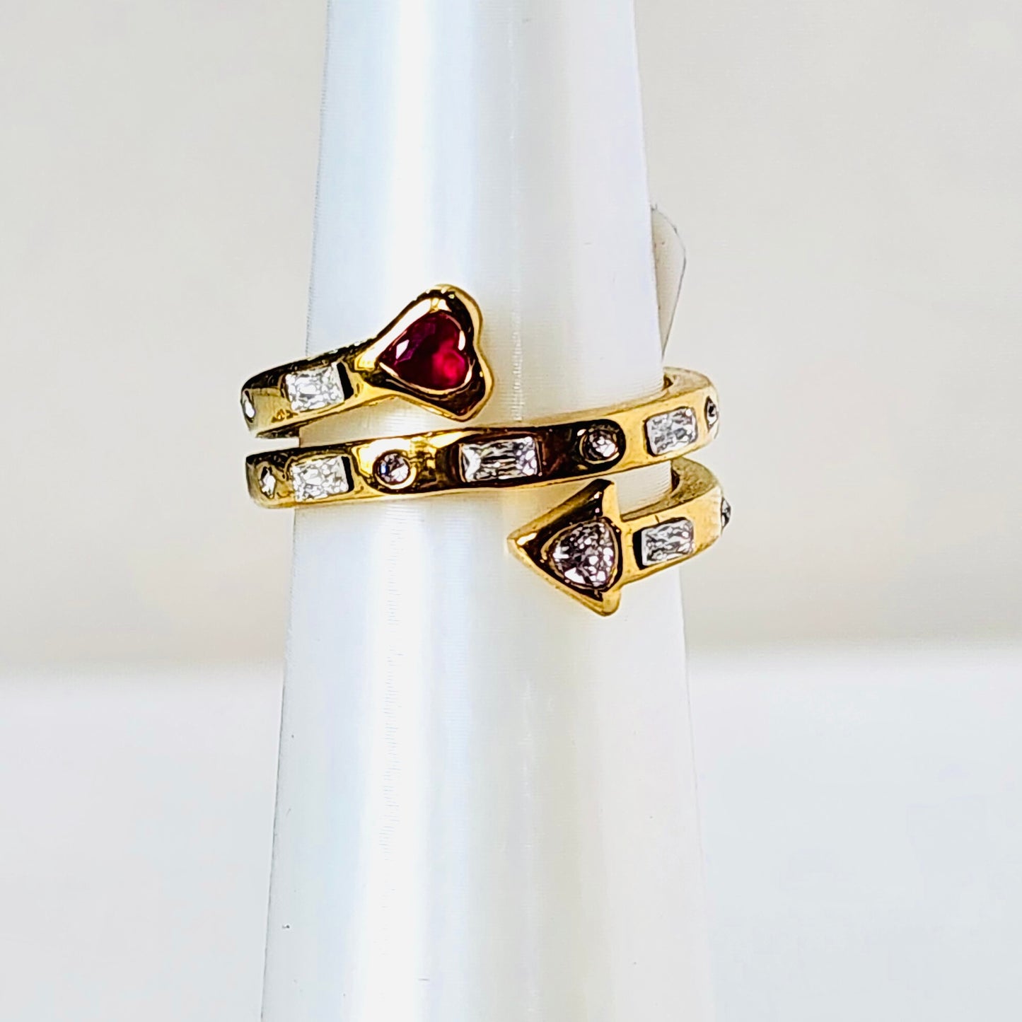 Shooting Heart Ring
