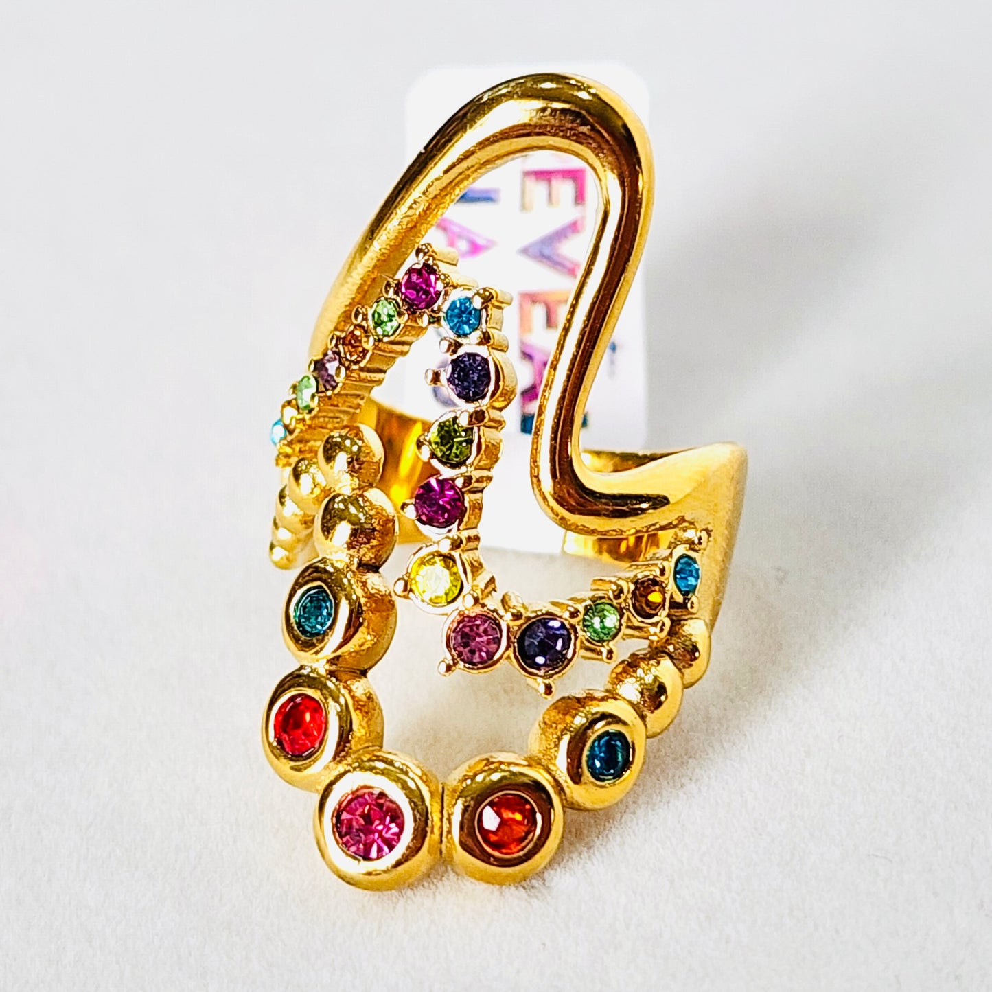 The Armor- Ring Multi gemstones