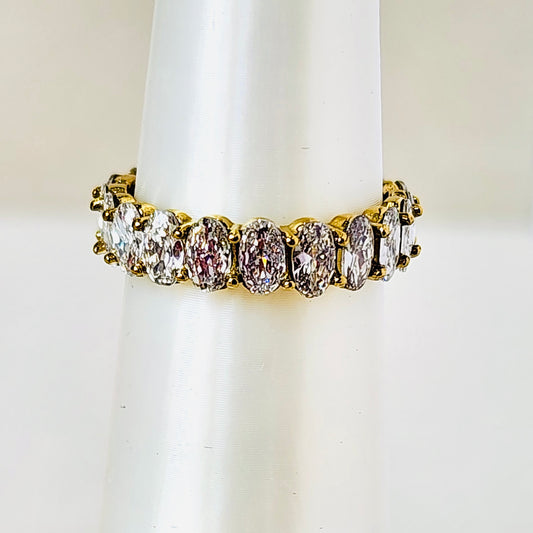 The Bellamy Band Ring- Clear