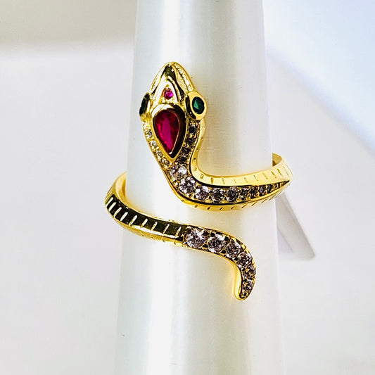 Unrushed- Sterling Gold Vermeil Ring